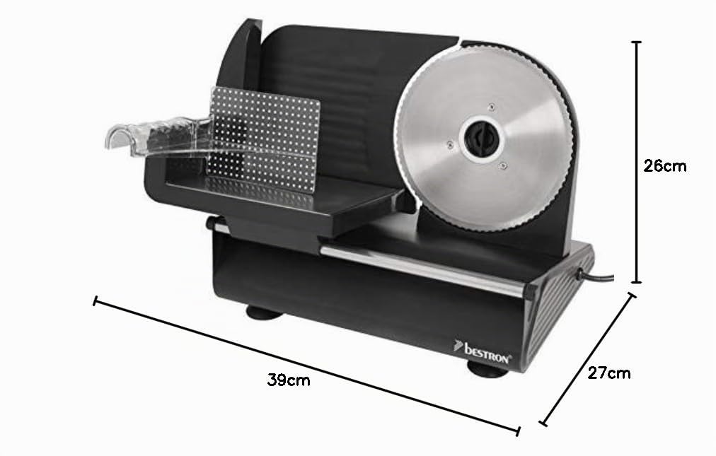 bestron-afs9003-trancheuse-lectrique-universelle-150-w-lame-190-mm-paisseur-0-15 image 5