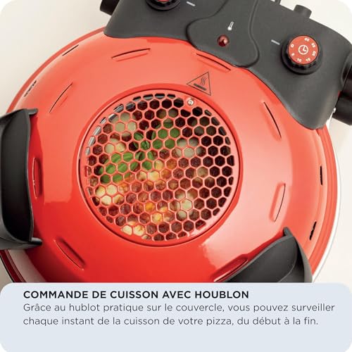 ariete-928-four-pizza-avec-hublot-pierre-r-fractaire-1200w-jusqu-400-c-5-modes-d image 8