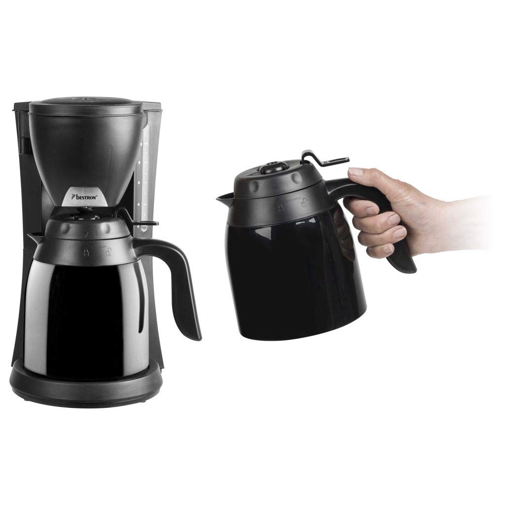 bestron-acm730td-cafeti-re-lectrique-filtre-10-tasses-avec-2-verseuses-isotherme image 2
