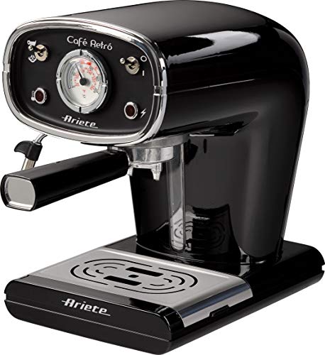 ariete-1388-machine-expresso-vintage-900-w-mousseur-lait-caf-moulu-et-dosettes-e image 6
