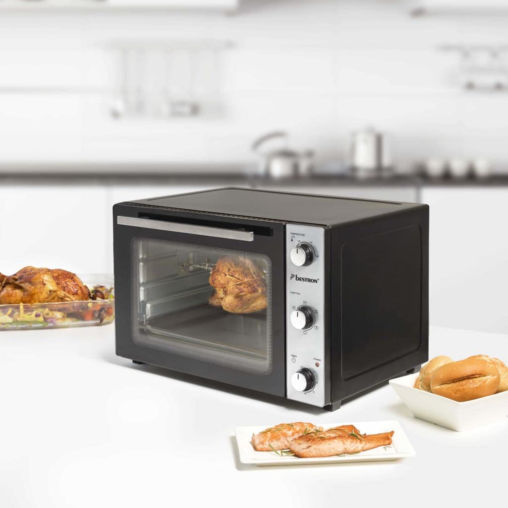bestron-aov31-mini-four-2-en-1-avec-r-tissoire-et-chaleur-tournante-31-l-2000-w- image 8