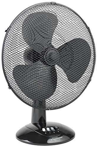 bestron-ddf45z-ventilateur-de-table-45-cm-3-vitesses-oscillation-80-45-w-noir image 8