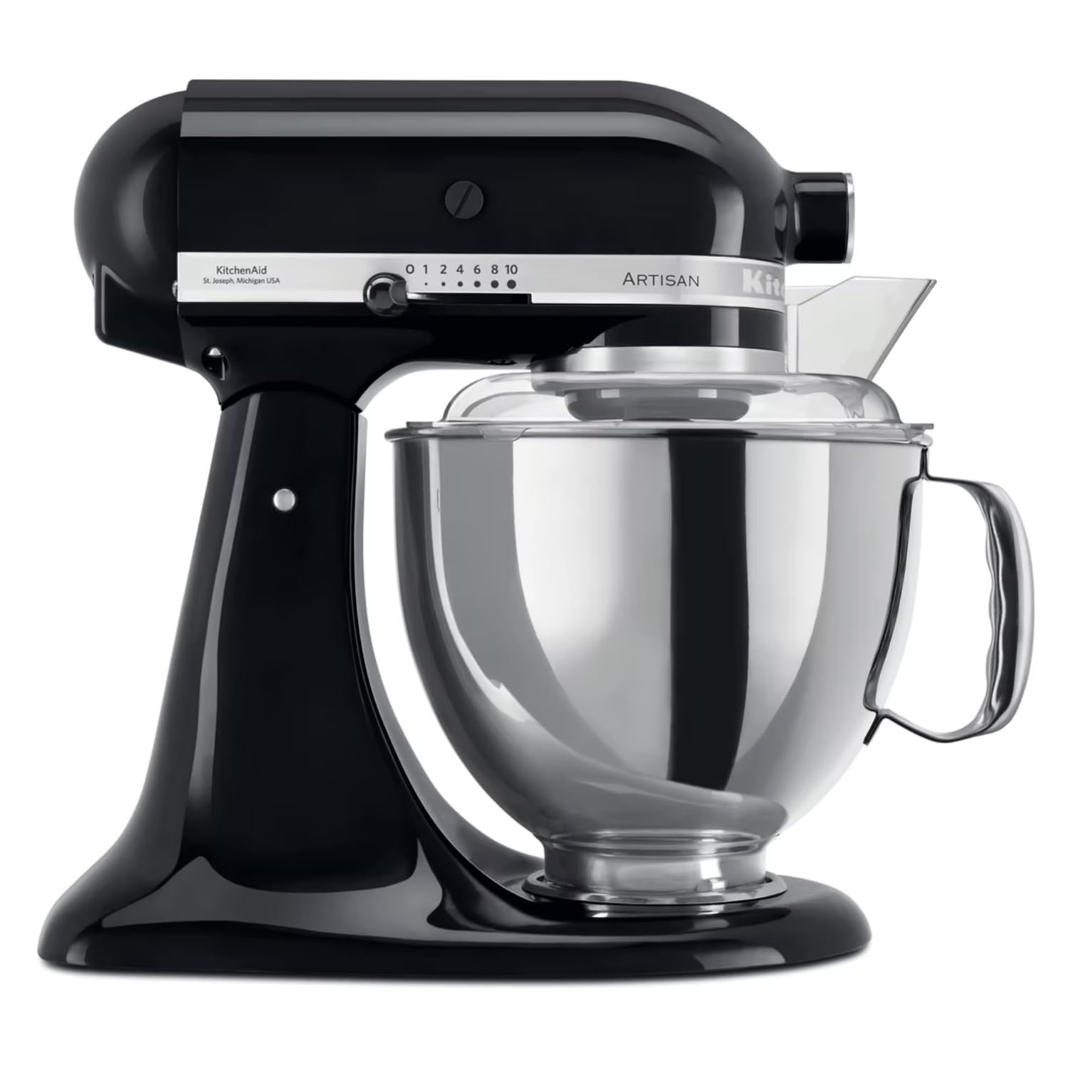 kitchenaid-artisan-5ksm175-robot-p-tissier-t-te-inclinable-avec-5-accessoires-et image 1