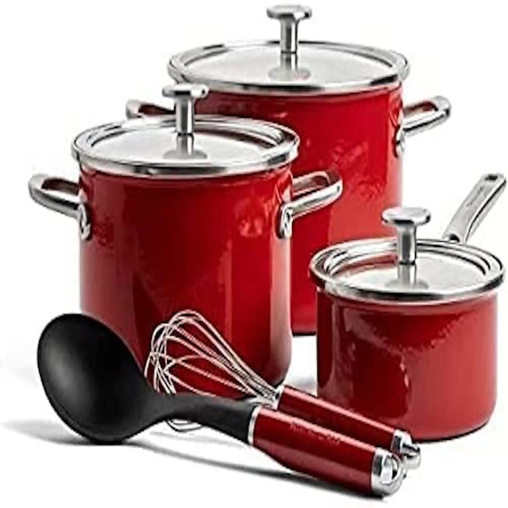 kitchenaid-steel-core-enamel-cocotte-20-cm-3-7-l-avec-couvercle-en-verre-tremp-m image 7