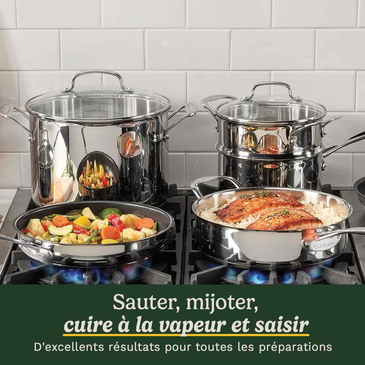 cuisinart-chef-s-classic-7711g-batterie-inox-11-pi-ces-casseroles-po-les-faitout image 3