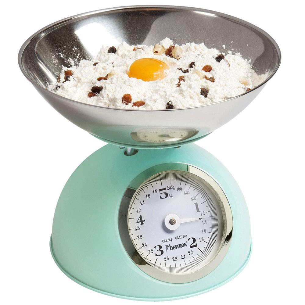bestron-dkw700sd-balance-de-cuisine-m-canique-en-inox-capacit-5-kg-bol-amovible- image 2