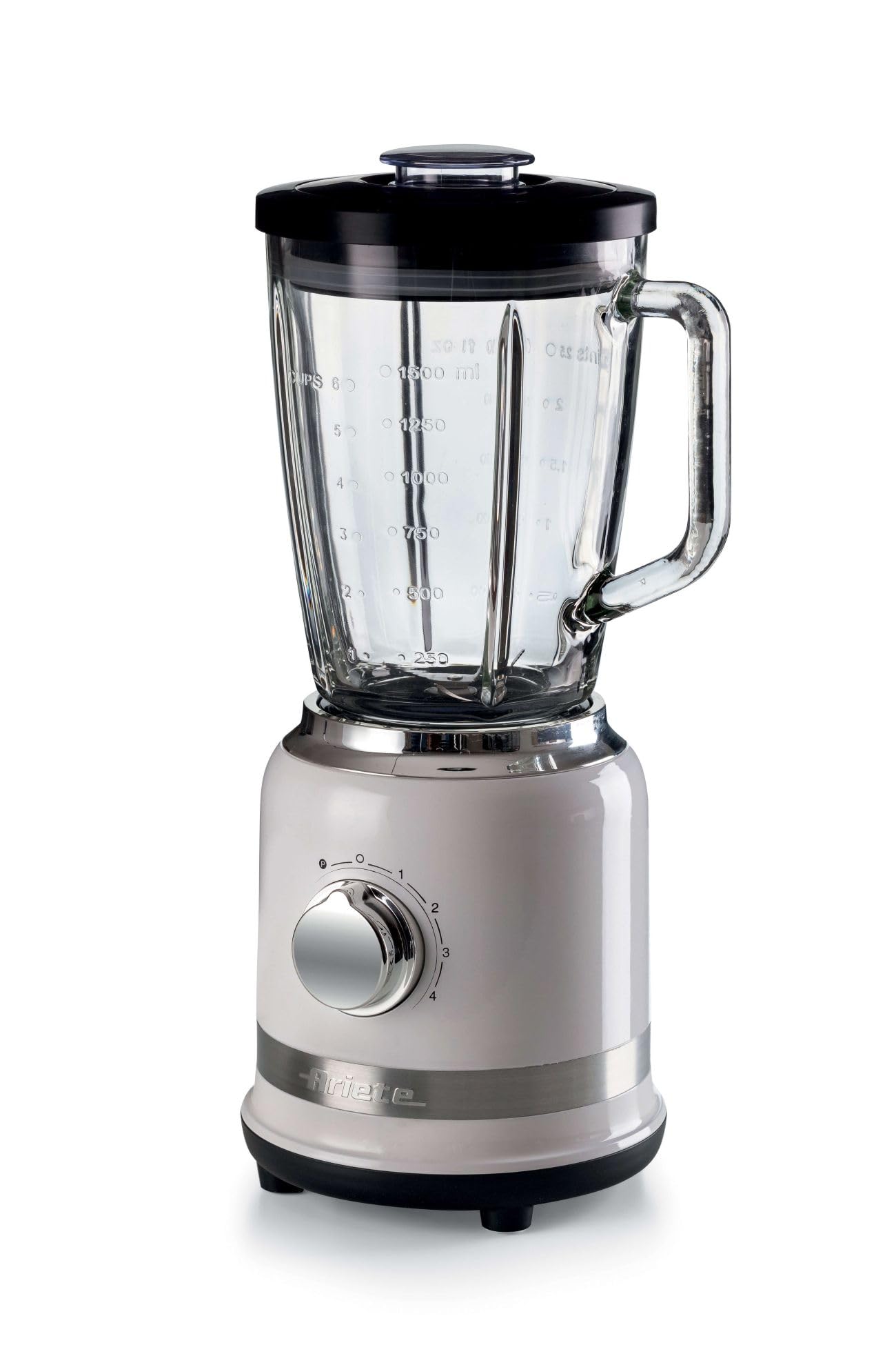 ariete-585-moderna-mixeur-blender-1000-w-bol-verre-1-5-l-4-vitesses-pulse-4-lame image 2