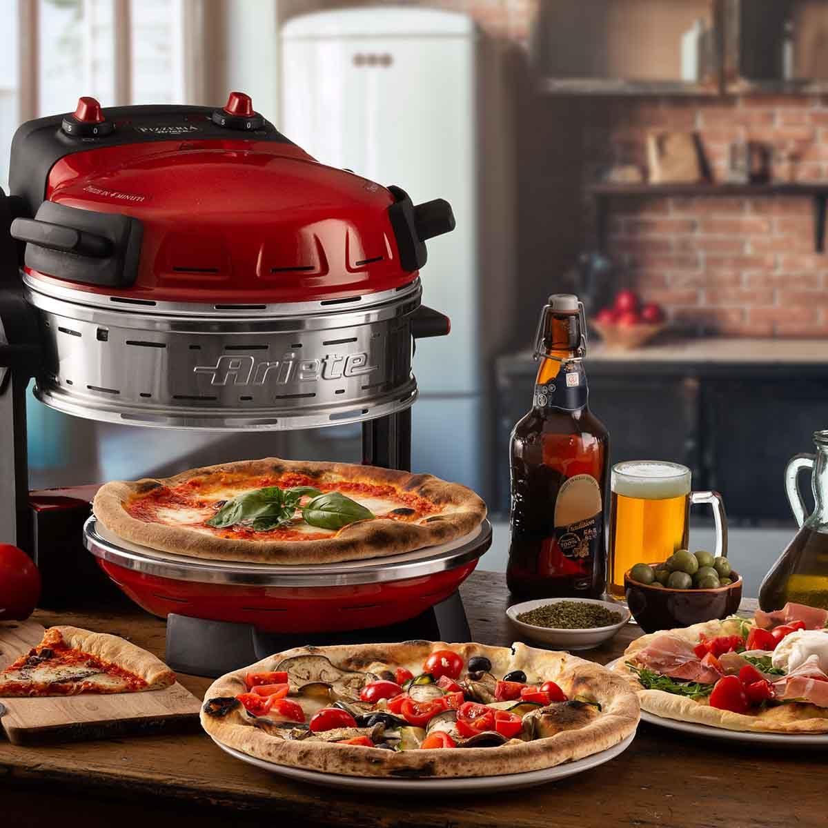 ariete-927-four-pizza-double-2300-w-2-zones-ind-pendantes-2-pierres-r-fractaires image 8