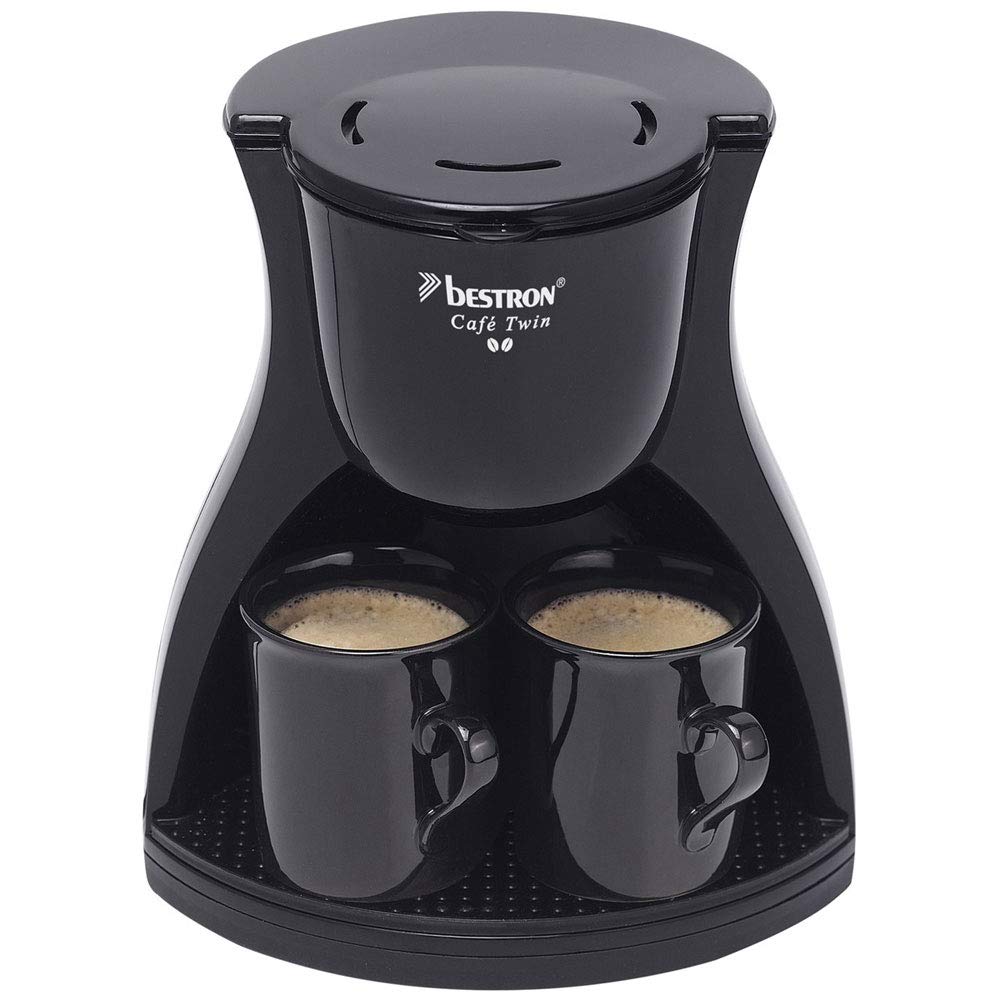 bestron-acm8007be-duo-machine-caf-filtre-2-tasses-avec-2-tasses-en-porcelaine-24 image 2