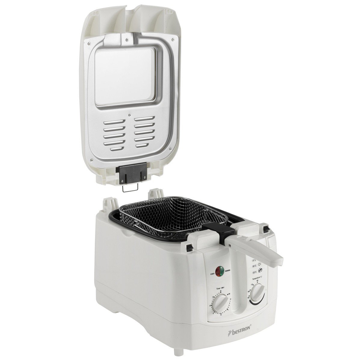 bestron-adf3000-friteuse-lectrique-avec-cuve-amovible-antiadh-sive-3-l-1800-w-ju image 1