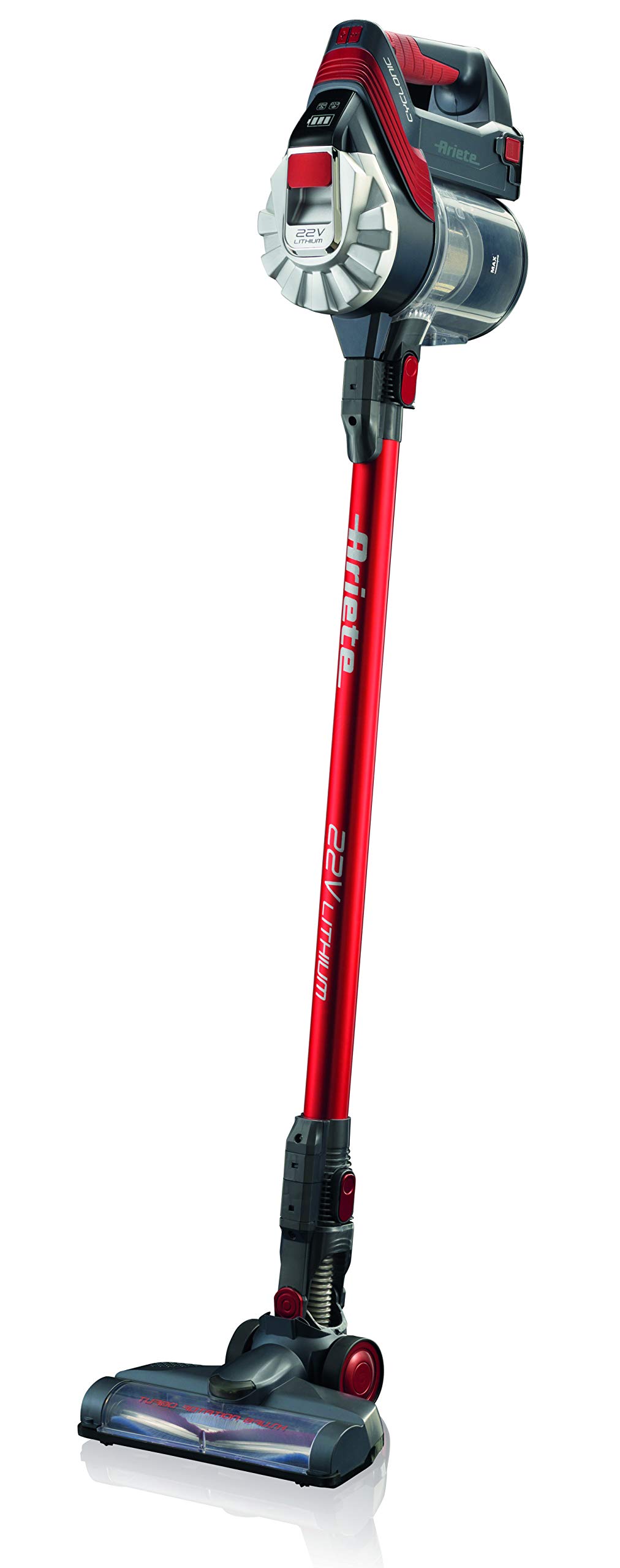 ariete-aspirateur-balai-2-en-1-sans-fil-120-w-batterie-22-v-autonomie-jusqu-45-m image 1