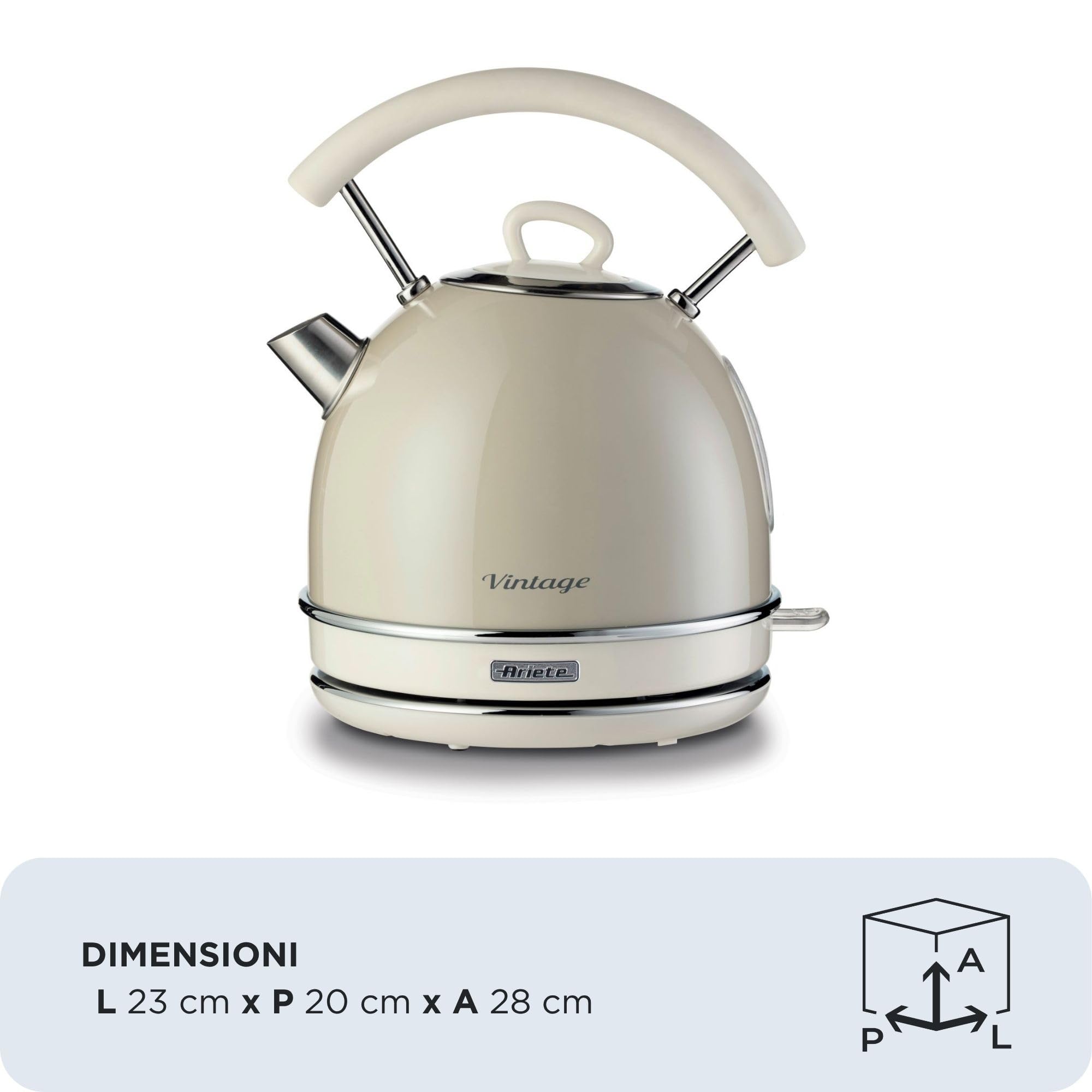 ariete-vintage-2877-bouilloire-lectrique-1-7-l-en-acier-inoxydable-2000w-base-sa image 3
