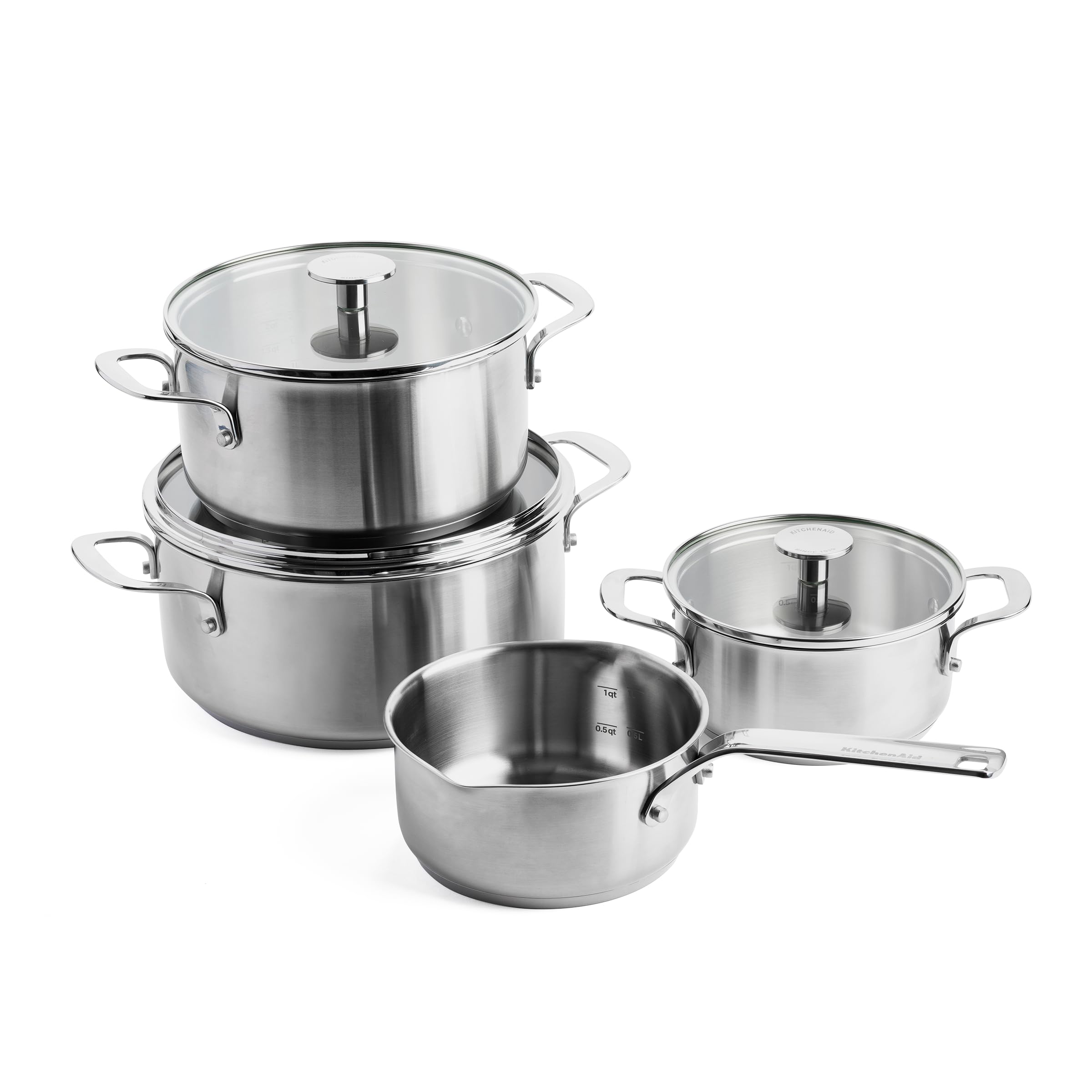 kitchenaid-stainless-steel-batterie-de-cuisine-7-pi-ces-en-acier-inoxydable-anti image 1