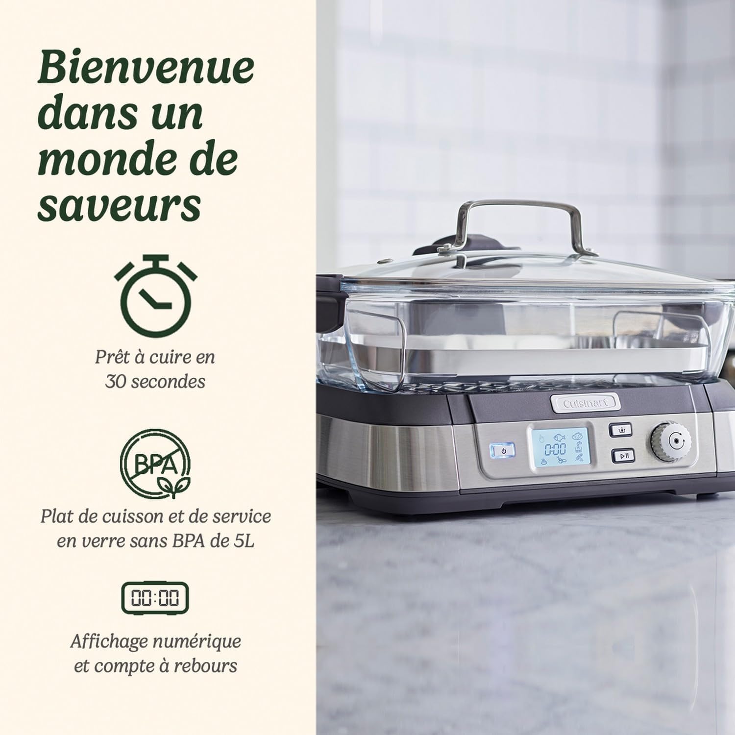 cuisinart-cookfresh-cuiseur-vapeur-professionnel-en-verre-5-l-sans-bpa-plateau-i image 3