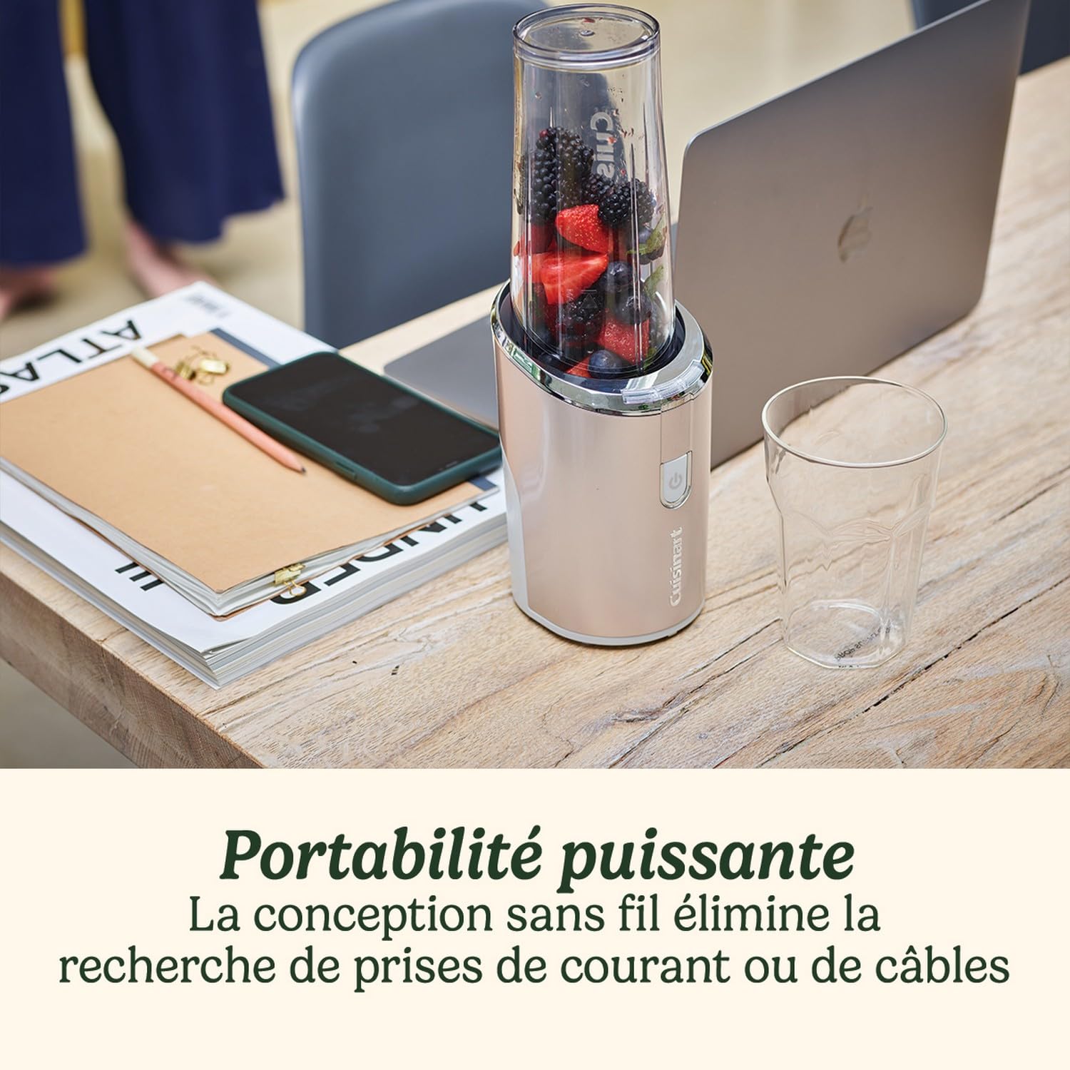 cuisinart-mixeur-sans-fil-portable-450-ml-blender-usb-rechargeable-broyeur-glace image 5
