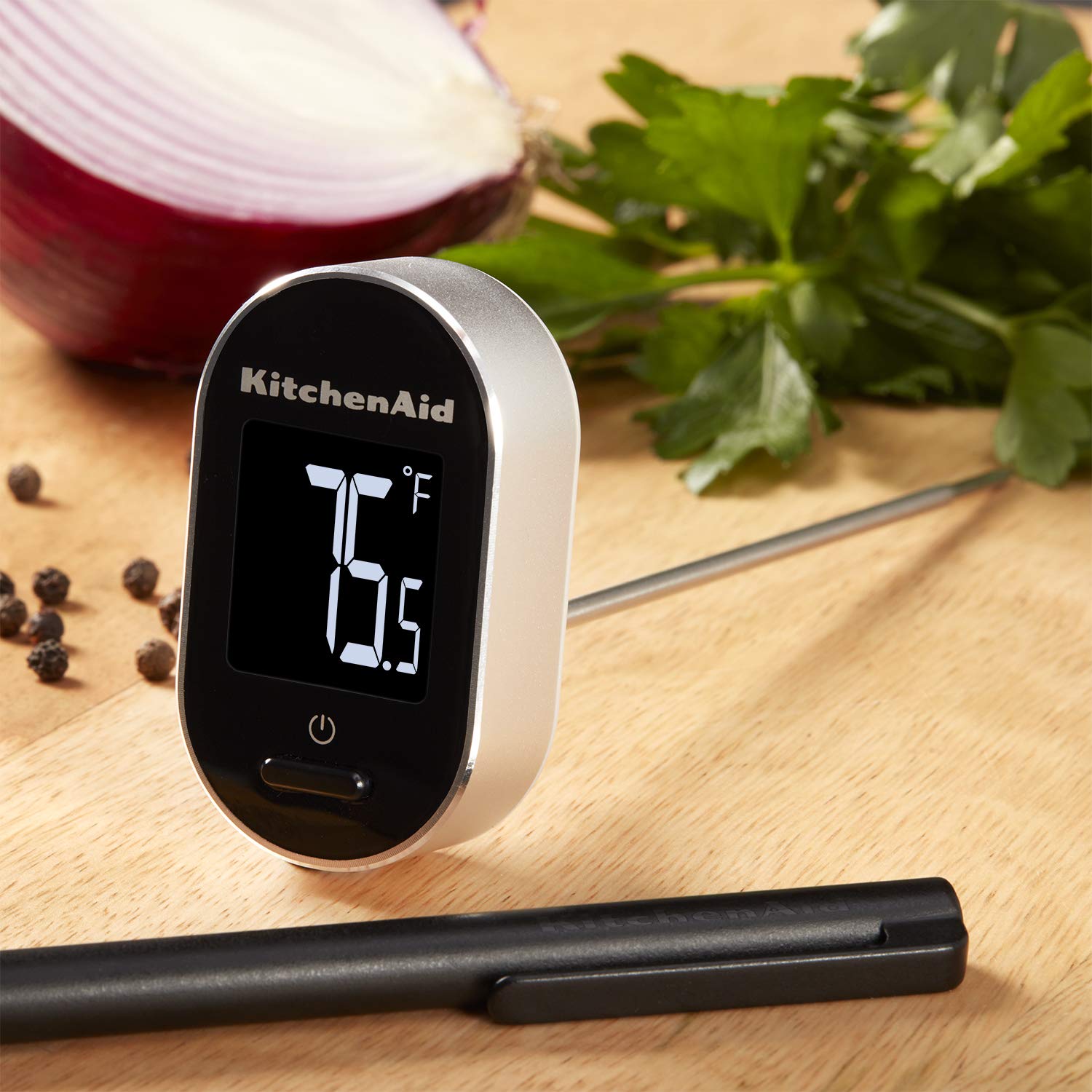 kitchenaid-thermom-tre-de-cuisine-num-rique-cran-pivotant-r-tro-clair-40-c-250-c image 5