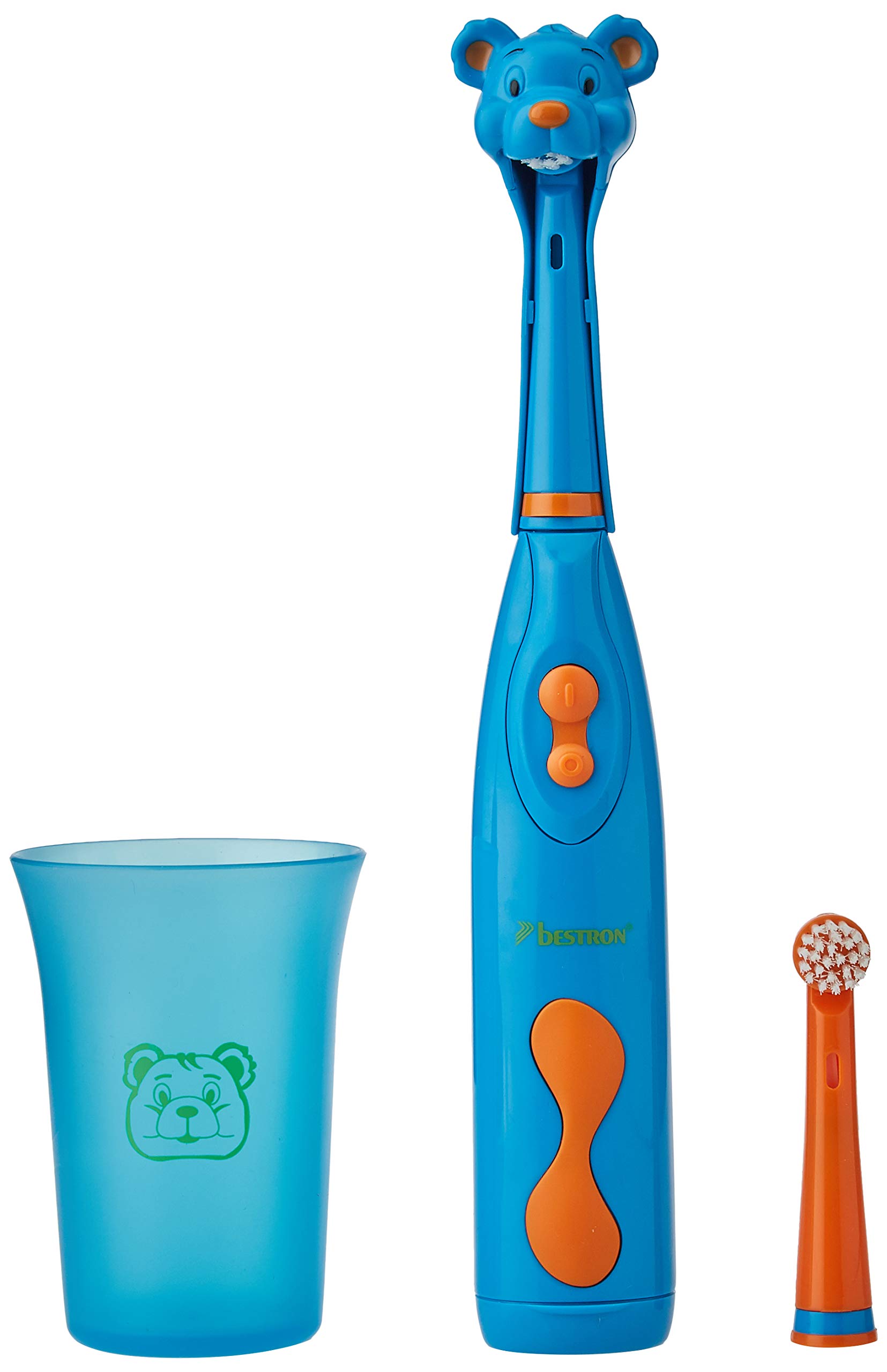 bestron-dsa3500b-brosse-dents-lectrique-enfant-bobby-bear-3000-rotations-min-set image 2