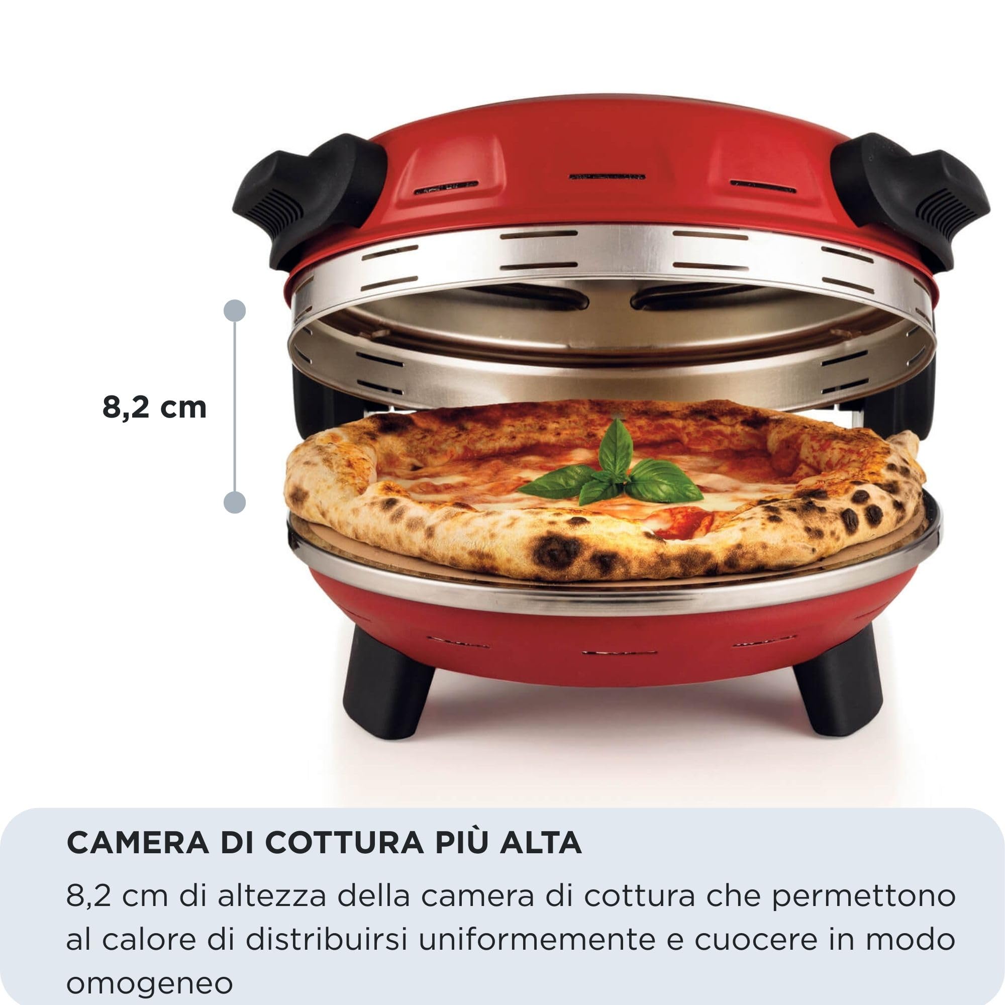 ariete-934-pizzeria-gourmet-four-pizza-1500-w-400-c-cuisson-3-minutes-pierre-r-f image 3