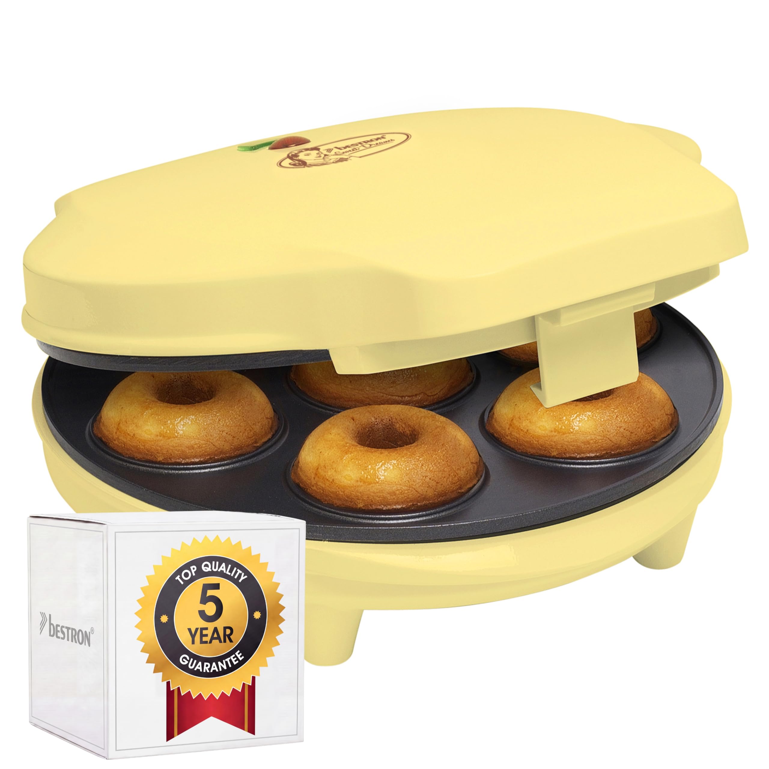 bestron-adm218bl-appareil-donuts-mini-machine-7-donuts-t-moin-de-cuisson-antiadh image 5