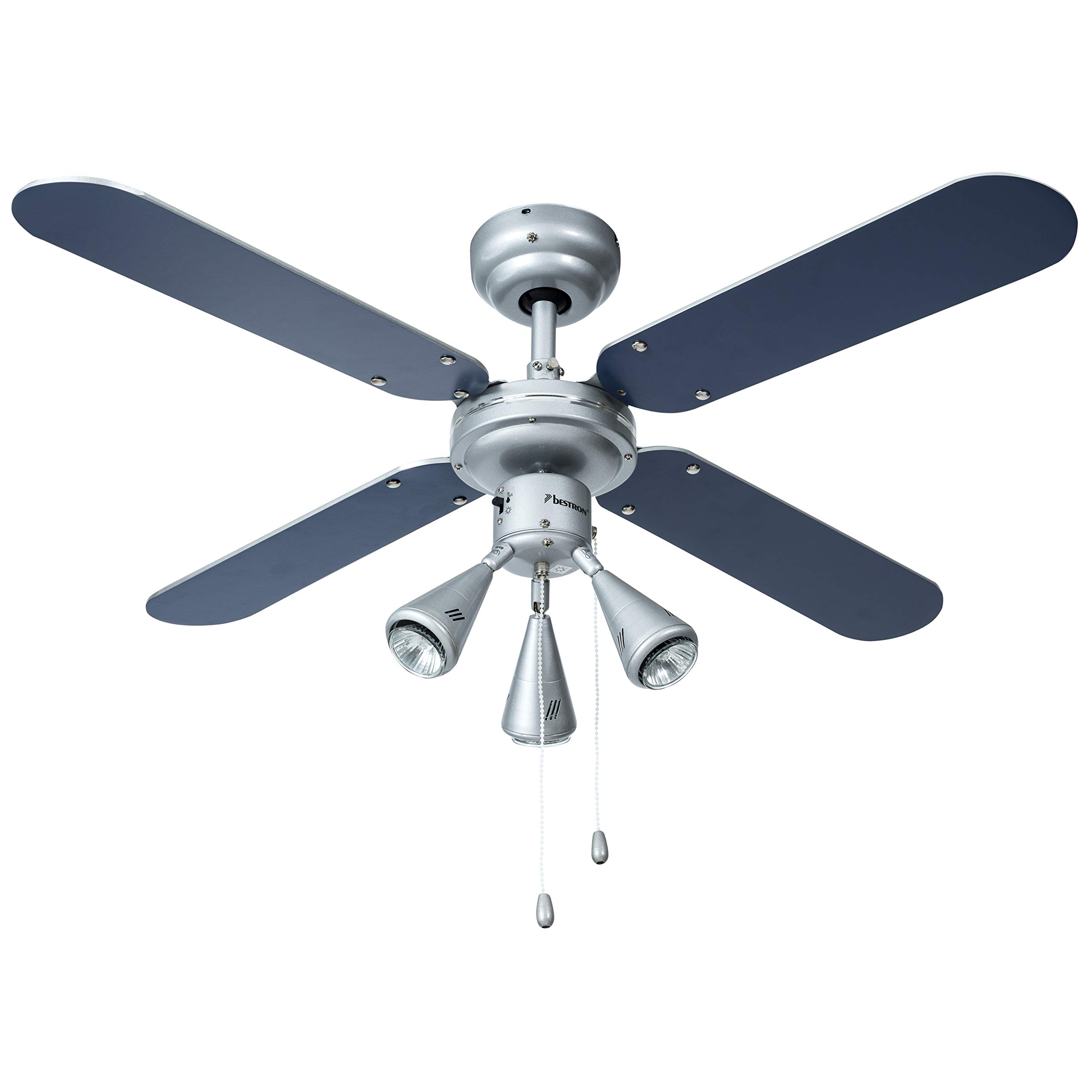 bestron-dhb42w-ventilateur-de-plafond-avec-lampe-102-cm-50-w-blanc-rable-4-pales image 5