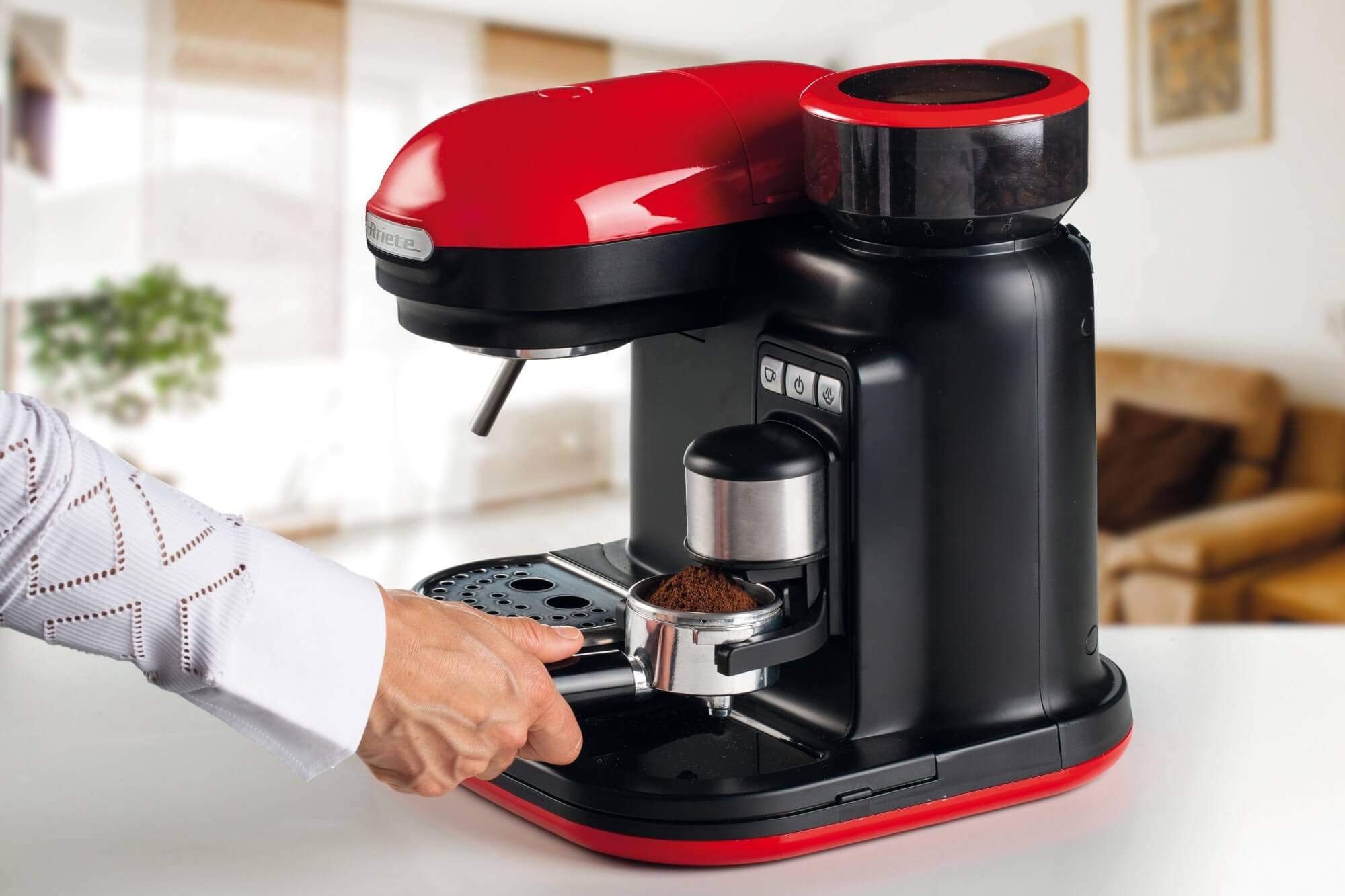 ariete-moderna-1318-machine-caf-espresso-avec-moulin-caf-int-gr-250-g-15-bar-mou image 3