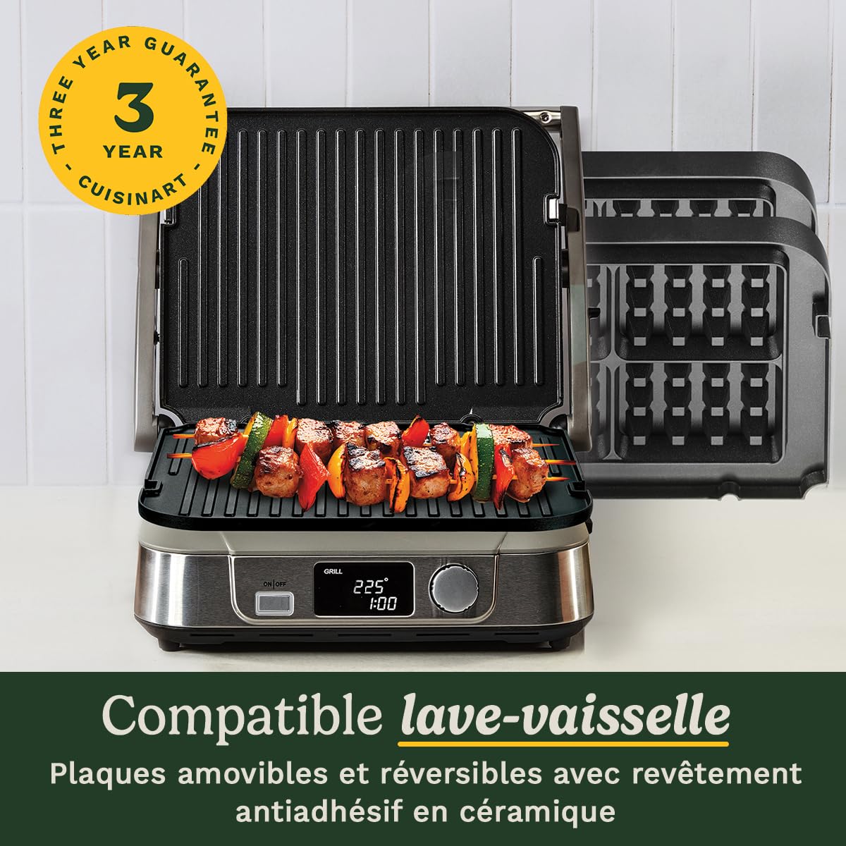 cuisinart-grill-6-en-1-avec-plaques-r-versibles-antiadh-sives-affichage-num-riqu image 8