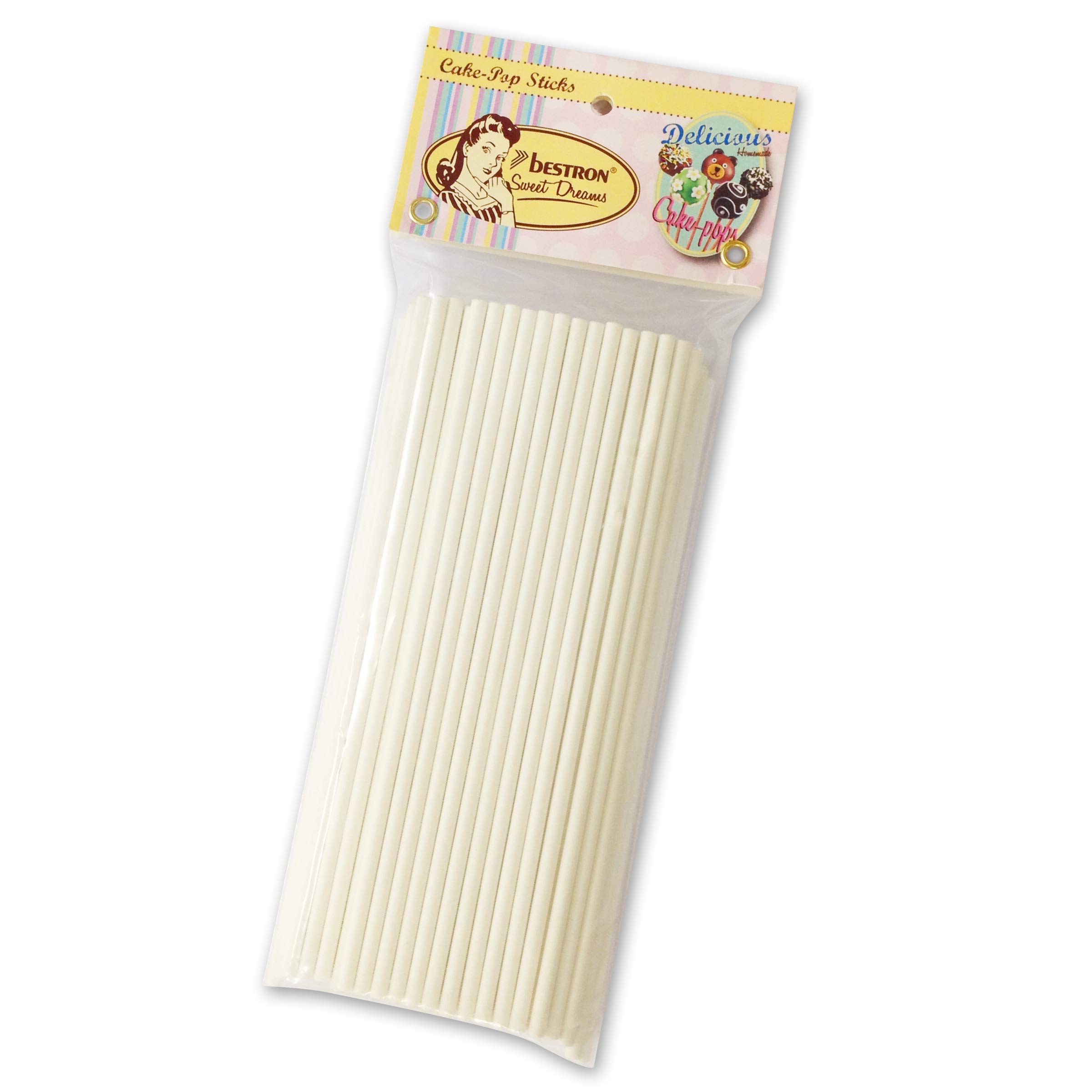 bestron-dst100-sweet-dreams-b-tonnets-en-papier-pour-cakepops-lot-de-100-pi-ces- image 2