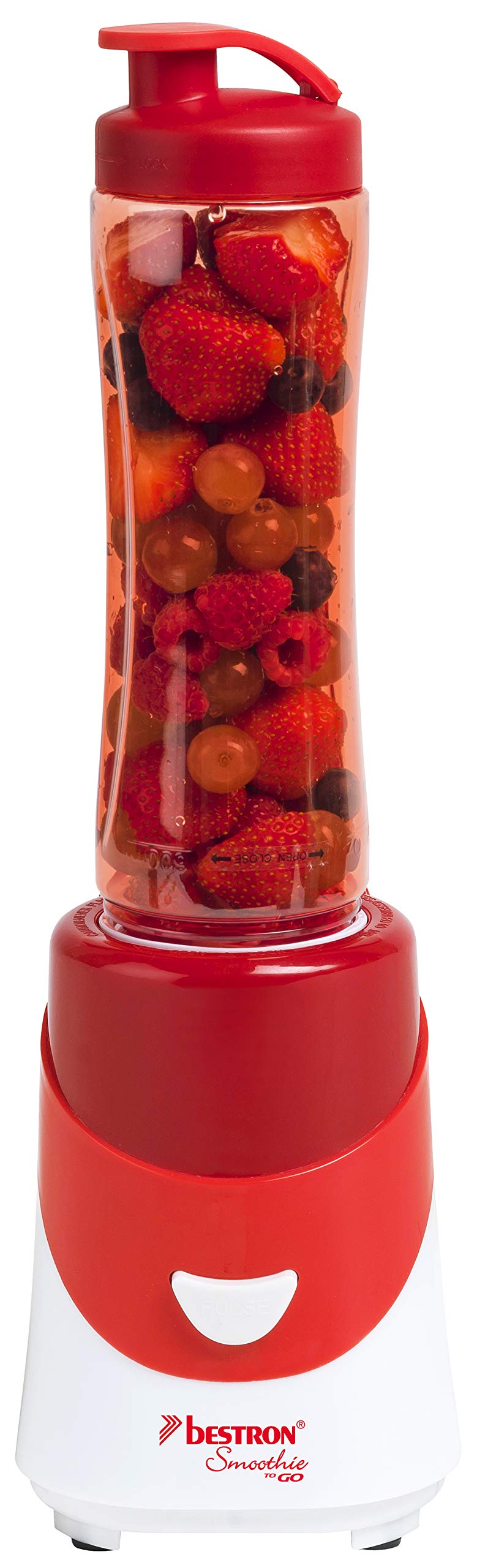 bestron-asm250r-blender-smoothie-600-ml-300-w-avec-bol-m-langeur-gobelet-et-rece image 3