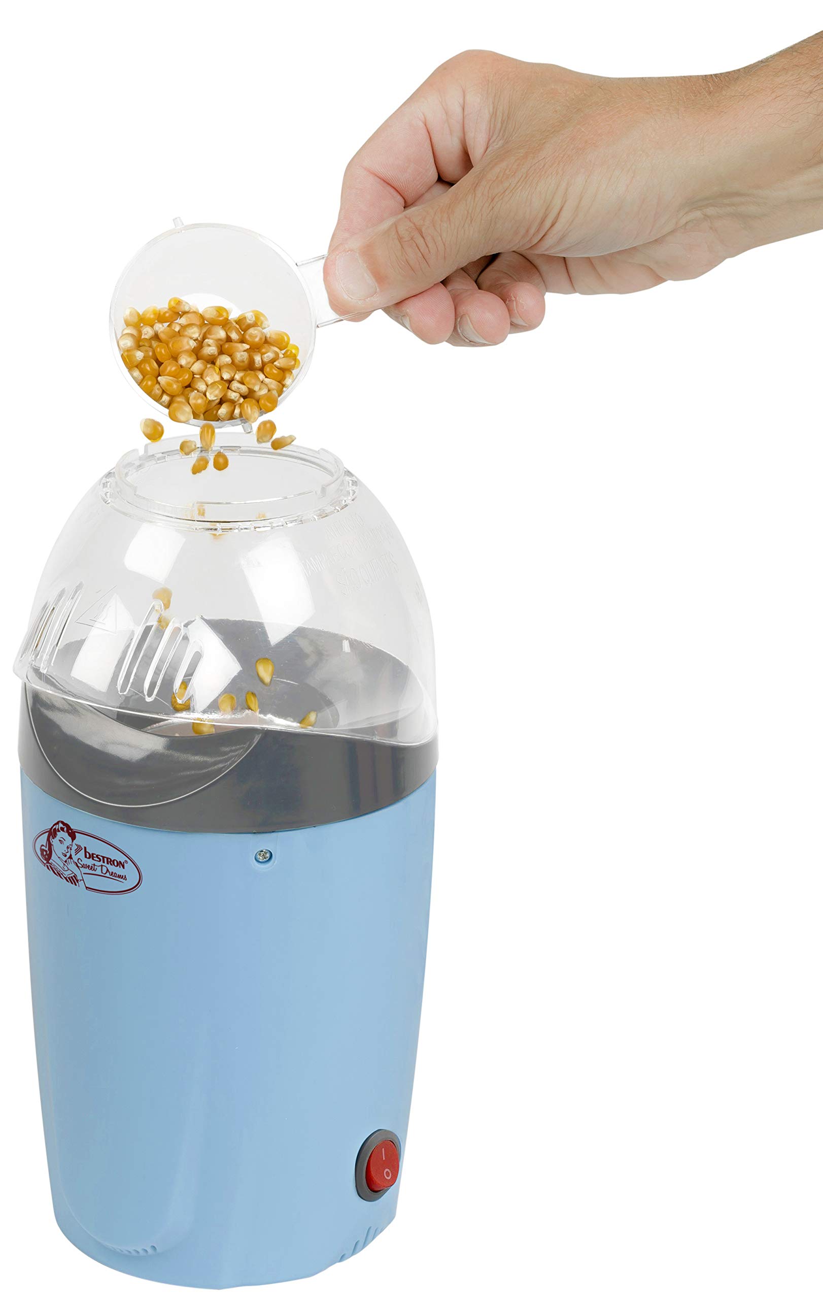 bestron-apc1007-machine-pop-corn-air-chaud-jusqu-50-g-sans-mati-re-grasse-1200-w image 3