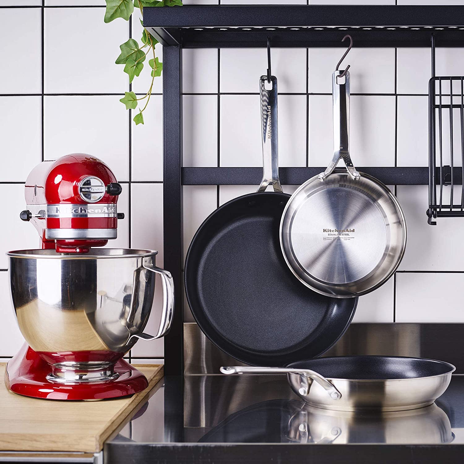 kitchenaid-wok-en-acier-inoxydable-3-couches-antiadh-sif-28-cm-3-6-l-clad-multic image 3