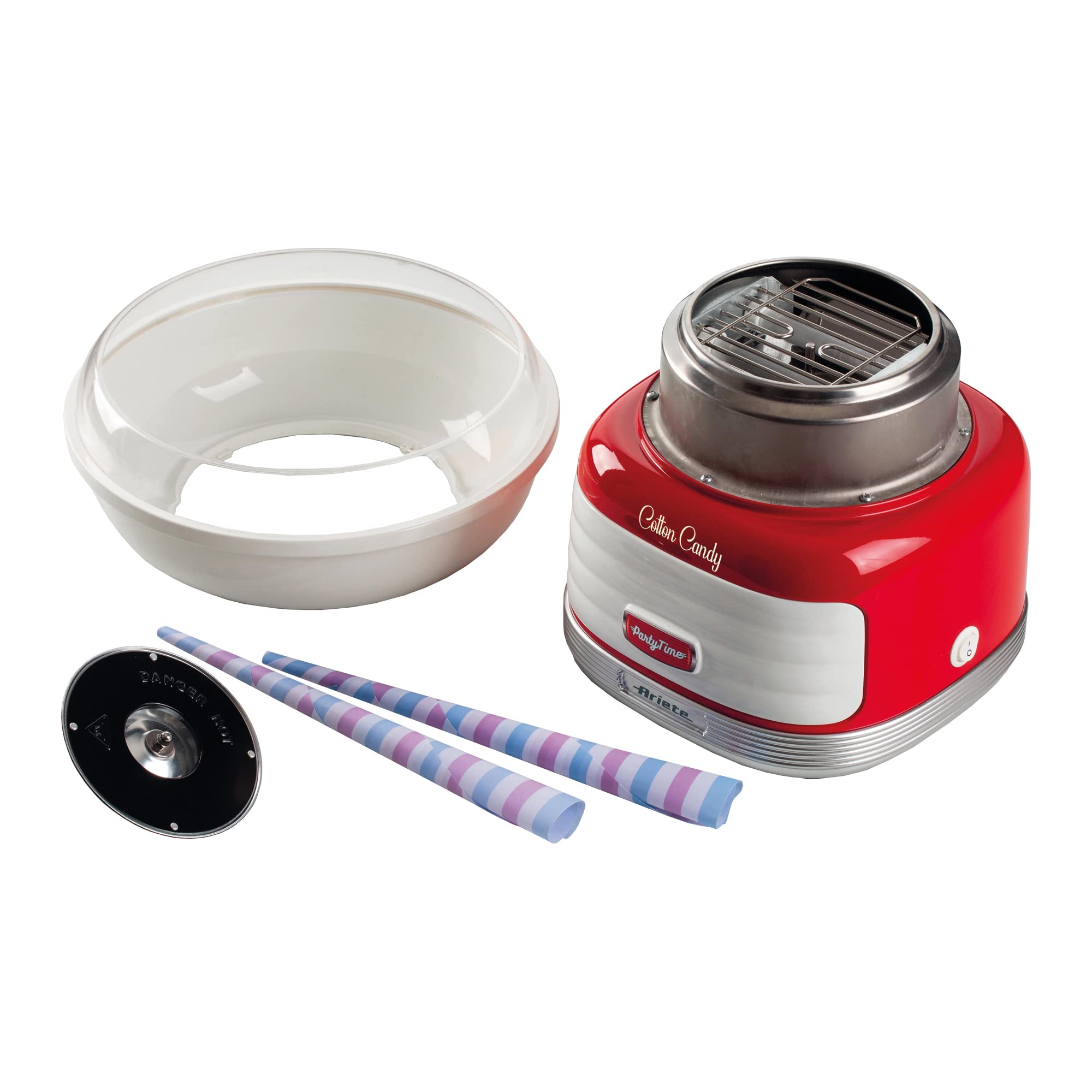 ariete-2971-cotton-candy-machine-barbe-papa-r-tro-450-w-sucre-en-poudre-et-bonbo image 4