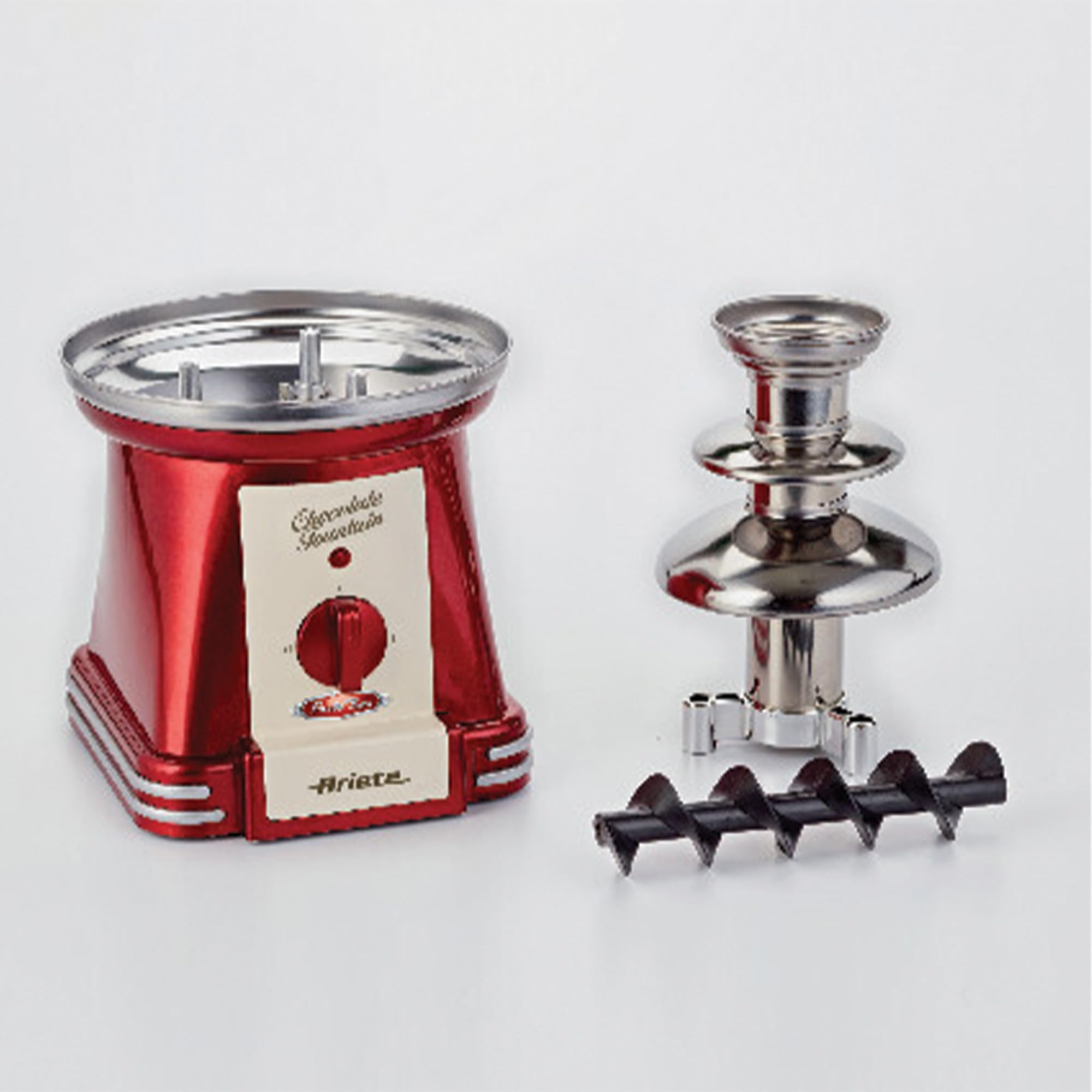 ariete-2962-party-time-fontaine-chocolat-90-w-avec-tour-en-acier-inoxydable-roug image 4
