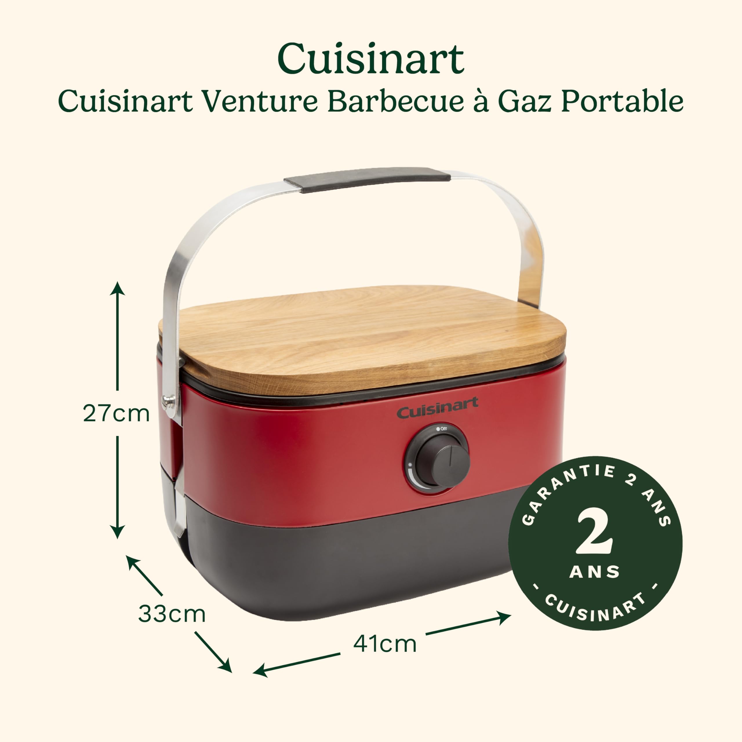 cuisinart-venture-barbecue-gaz-portable-stack-n-go-couvercle-bois-planche-d-coup image 5