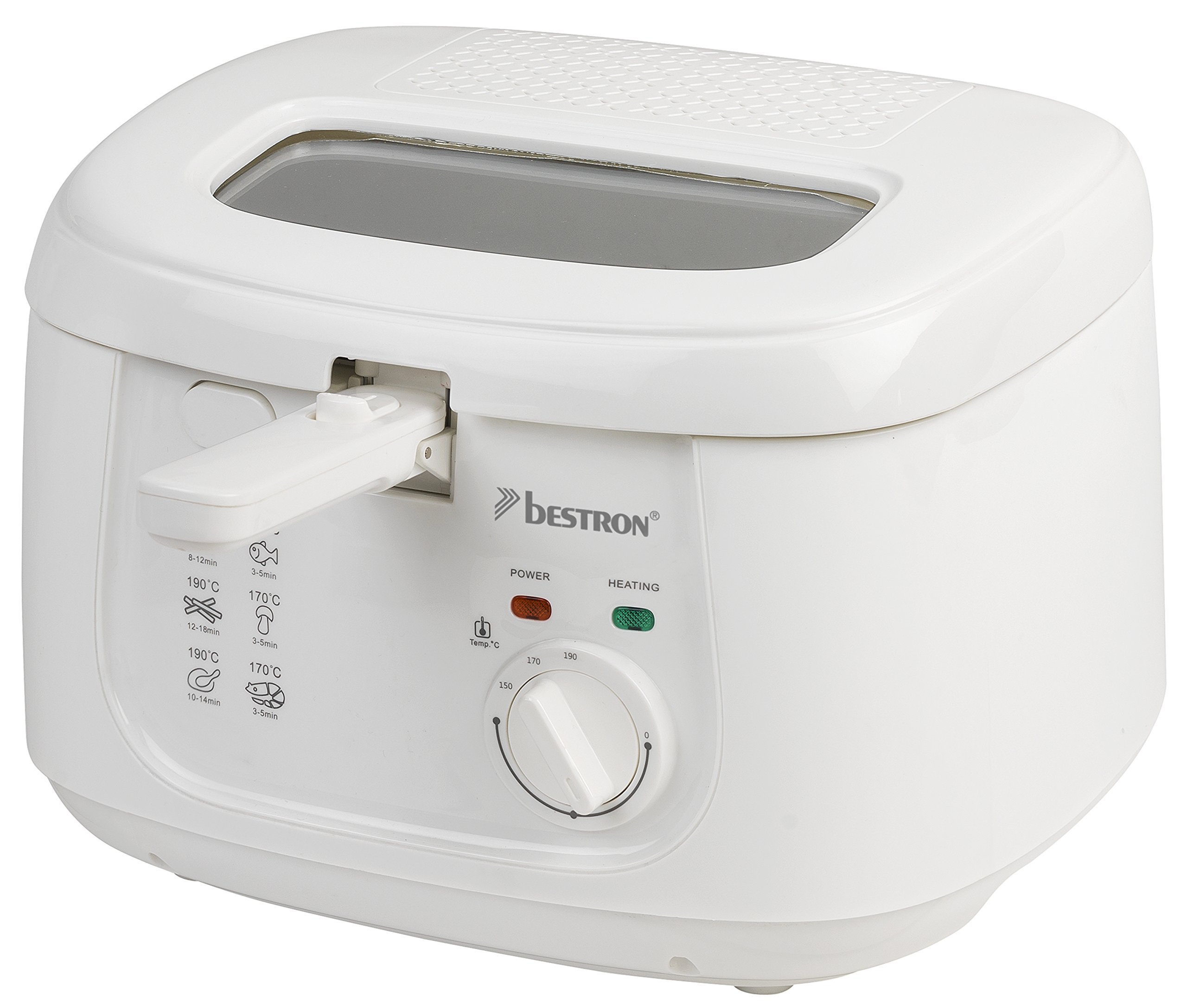 bestron-friteuse-2-5-l-pour-700-g-de-frites-1800-w-thermostat-190-c-blanc image 3