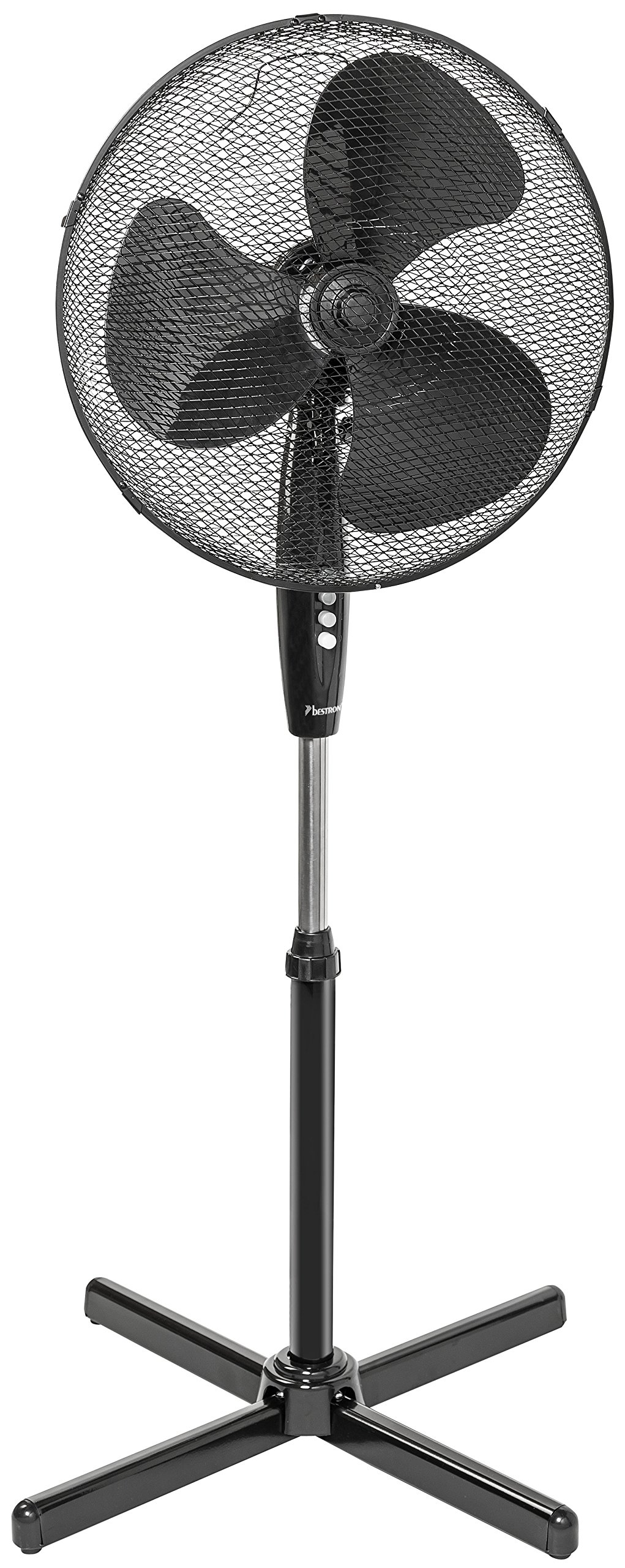 bestron-asv45z-ventilateur-sur-pied-oscillation-75-hauteur-r-glable-jusqu-122-cm image 1