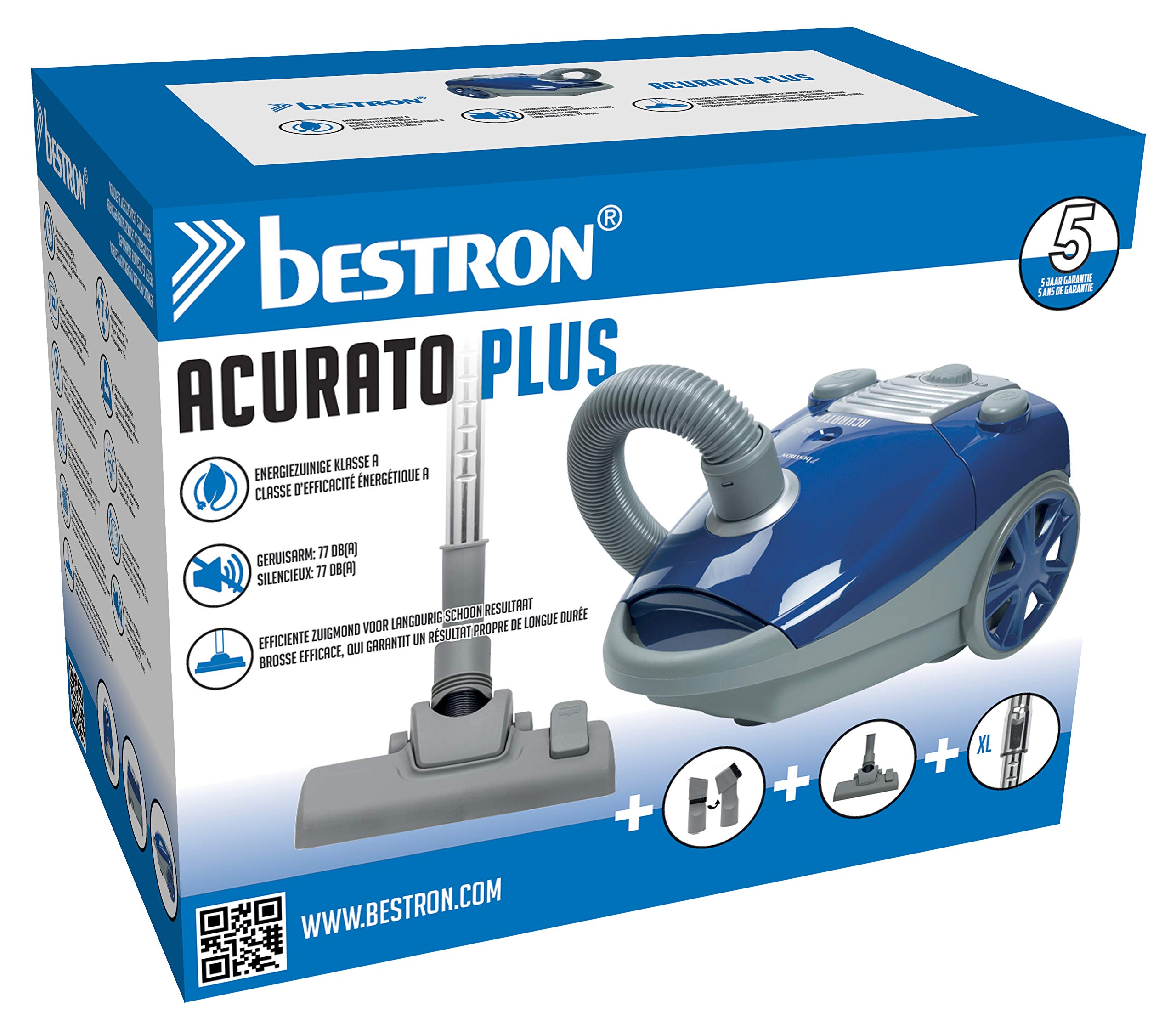 bestron-abg350bge-aspirateur-tra-neau-avec-sac-1-3-l-700-w-rayon-d-action-7-5-m- image 6