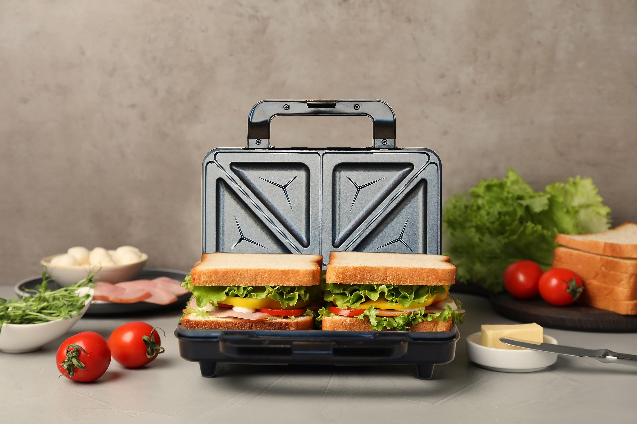 bestron-appareil-croque-monsieur-et-sandwichs-grill-s-pour-2-sandwichs-temp-ratu image 2