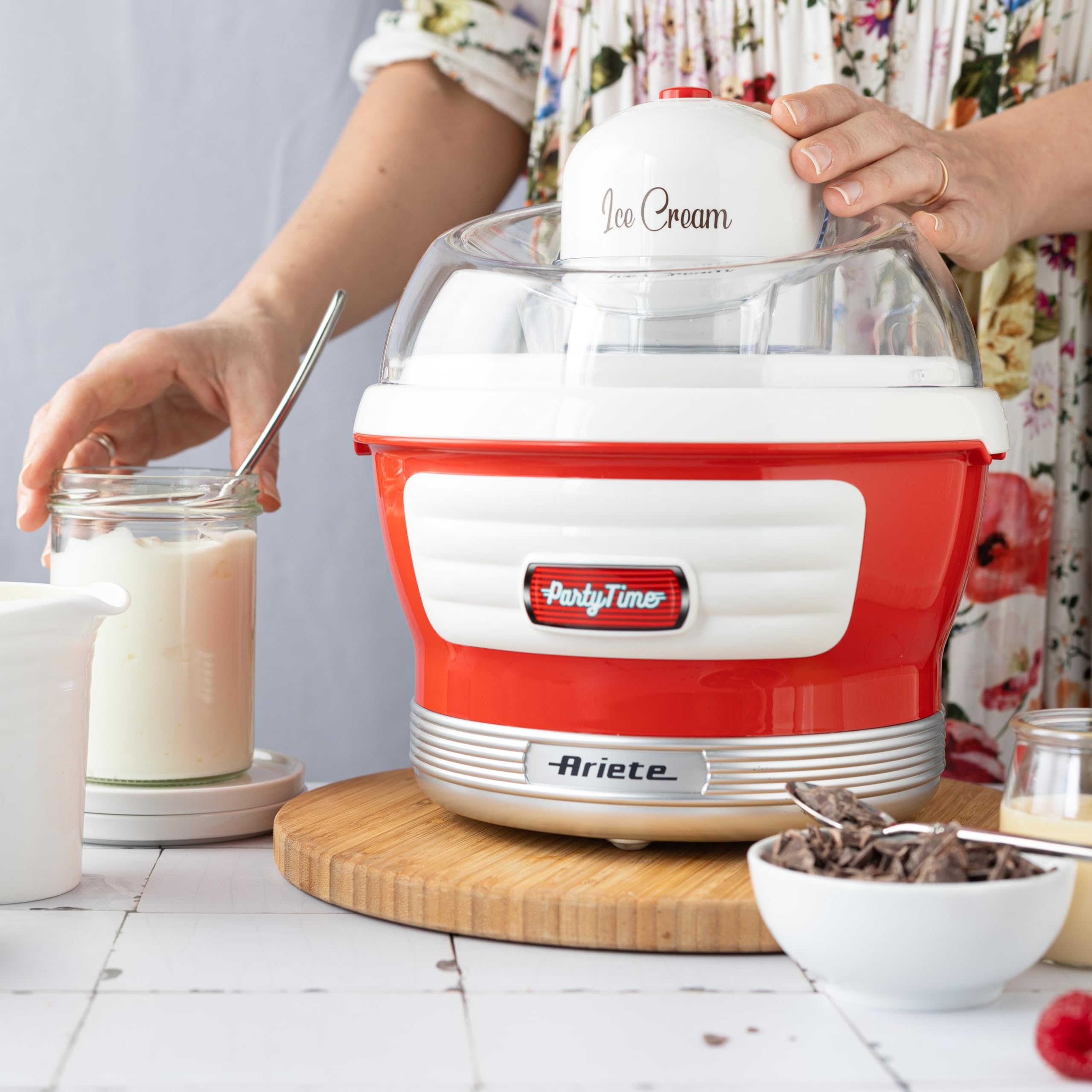 ariete-party-time-643-machine-glaces-sorbeti-re-1-5-l-pr-paration-en-30-minutes- image 3