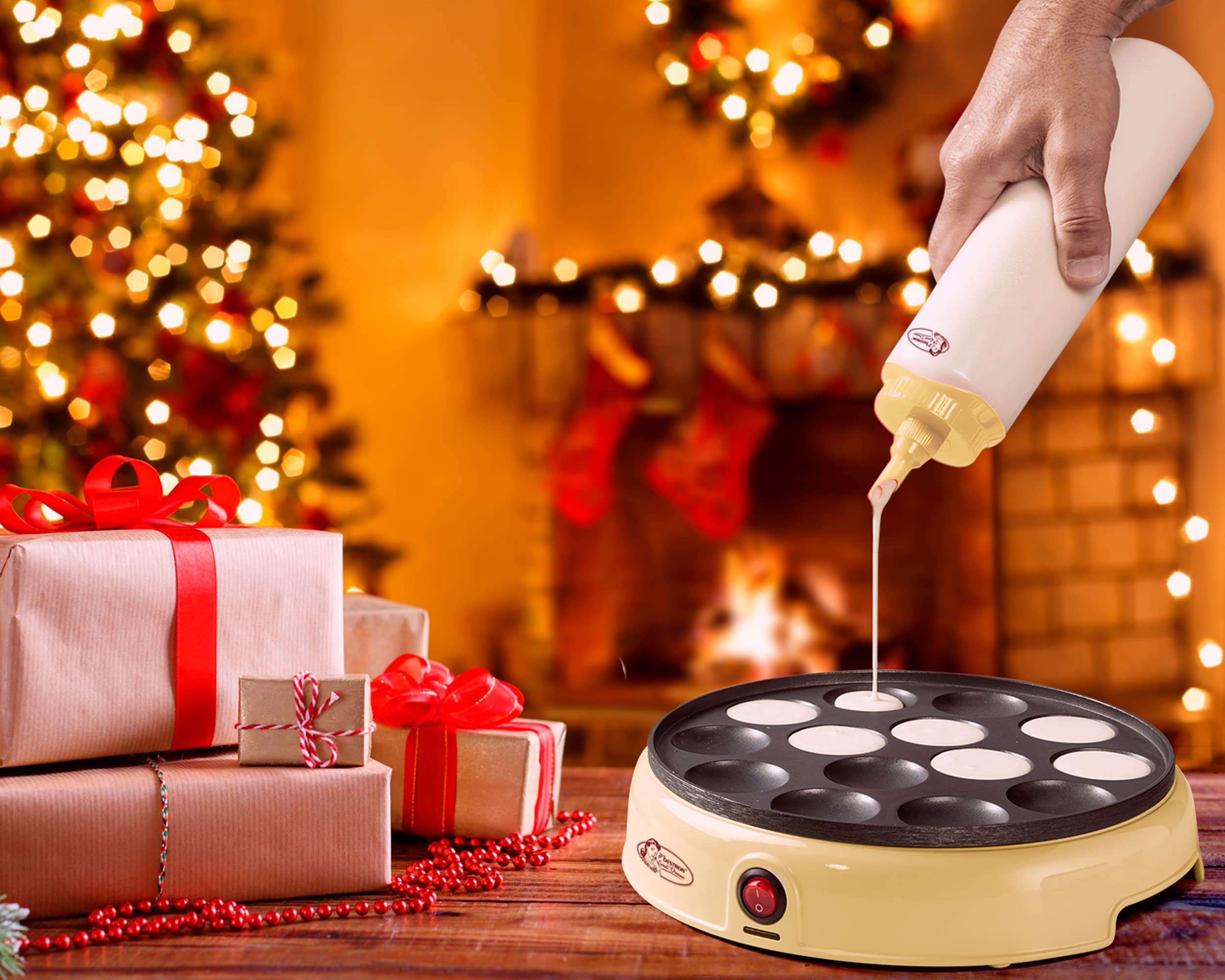 bestron-doseur-de-p-te-gradu-700-ml-pour-cr-pes-poffertjes-pancakes-gaufres-et-m image 4