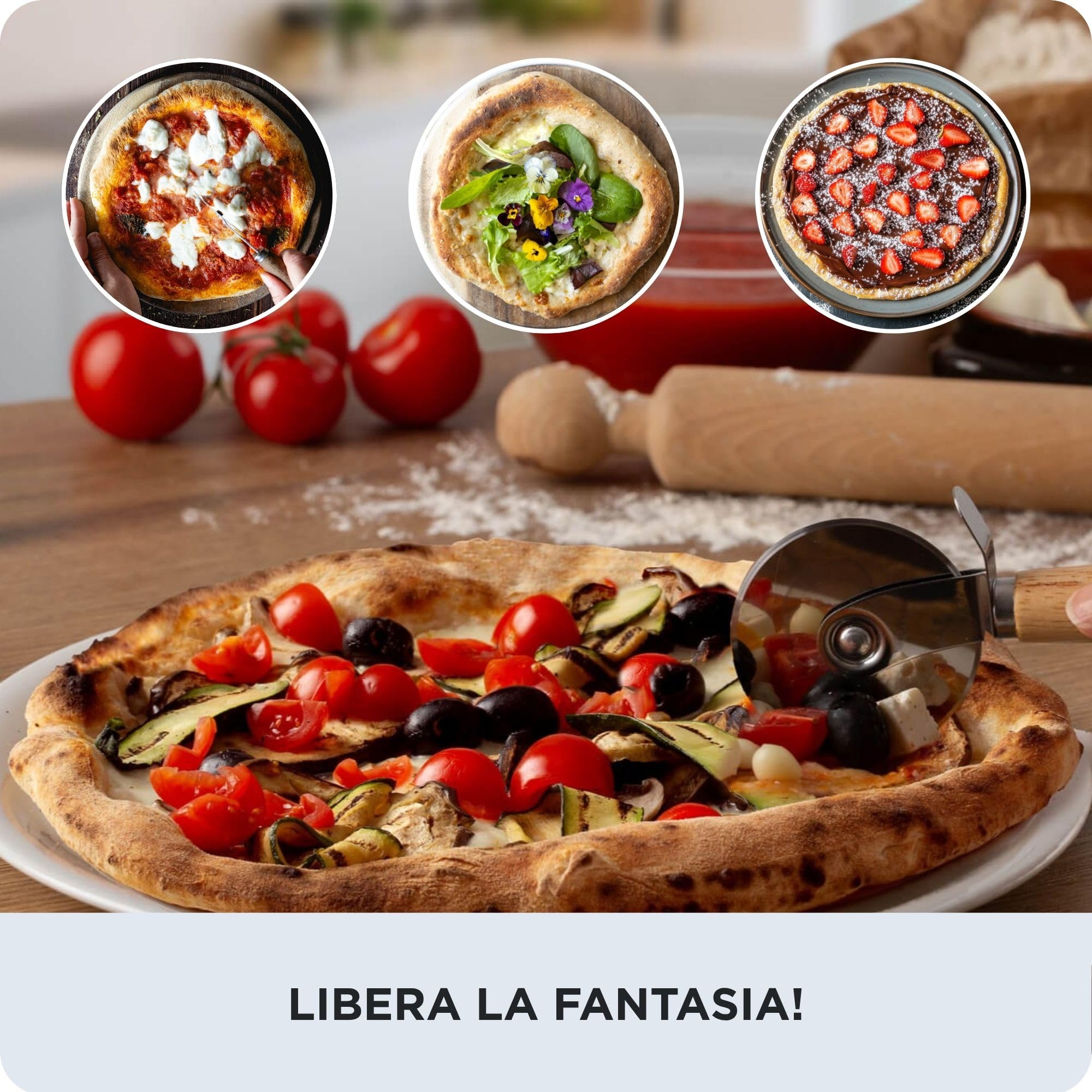 ariete-3901-da-gennaro-four-pizza-lectrique-2200-w-430-c-pierre-r-fractaire-cuis image 4