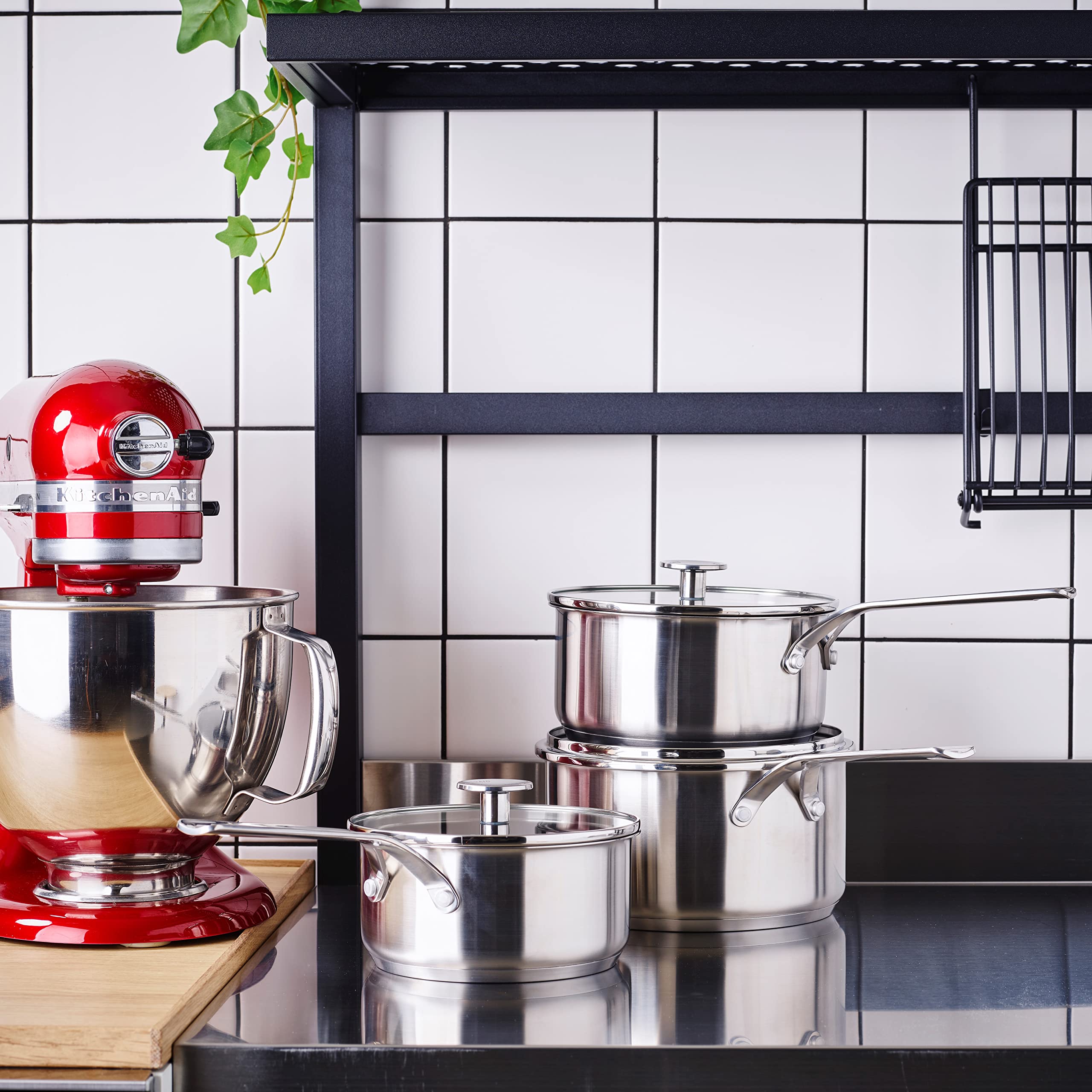 kitchenaid-casserole-lait-antiadh-sive-inox-3-couches-16-cm-1-5-l-multicouche-cl image 2