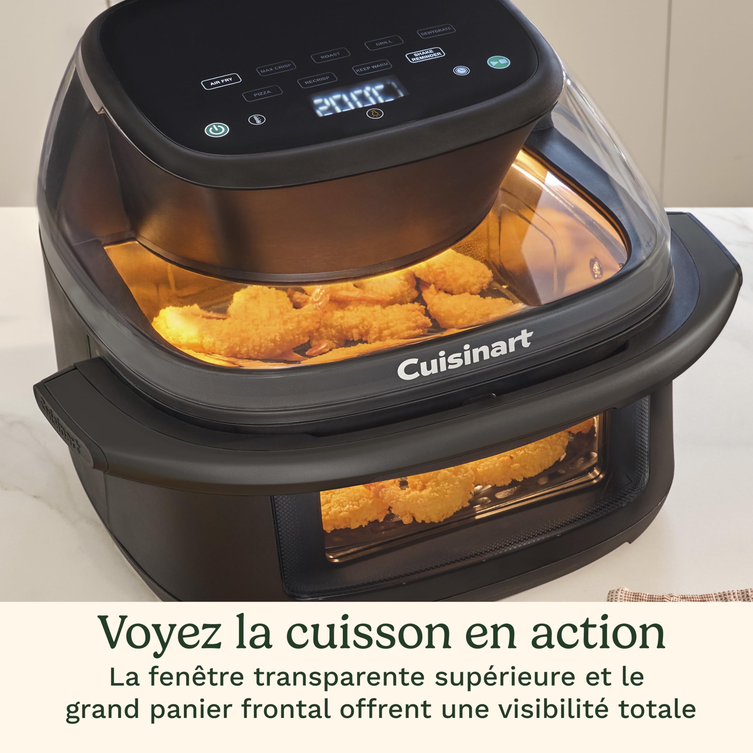 cuisinart-clearview-air-fryer-8-5-l-fen-tre-280-sans-pfas-8-en-1-230-c-1800w-pla image 3