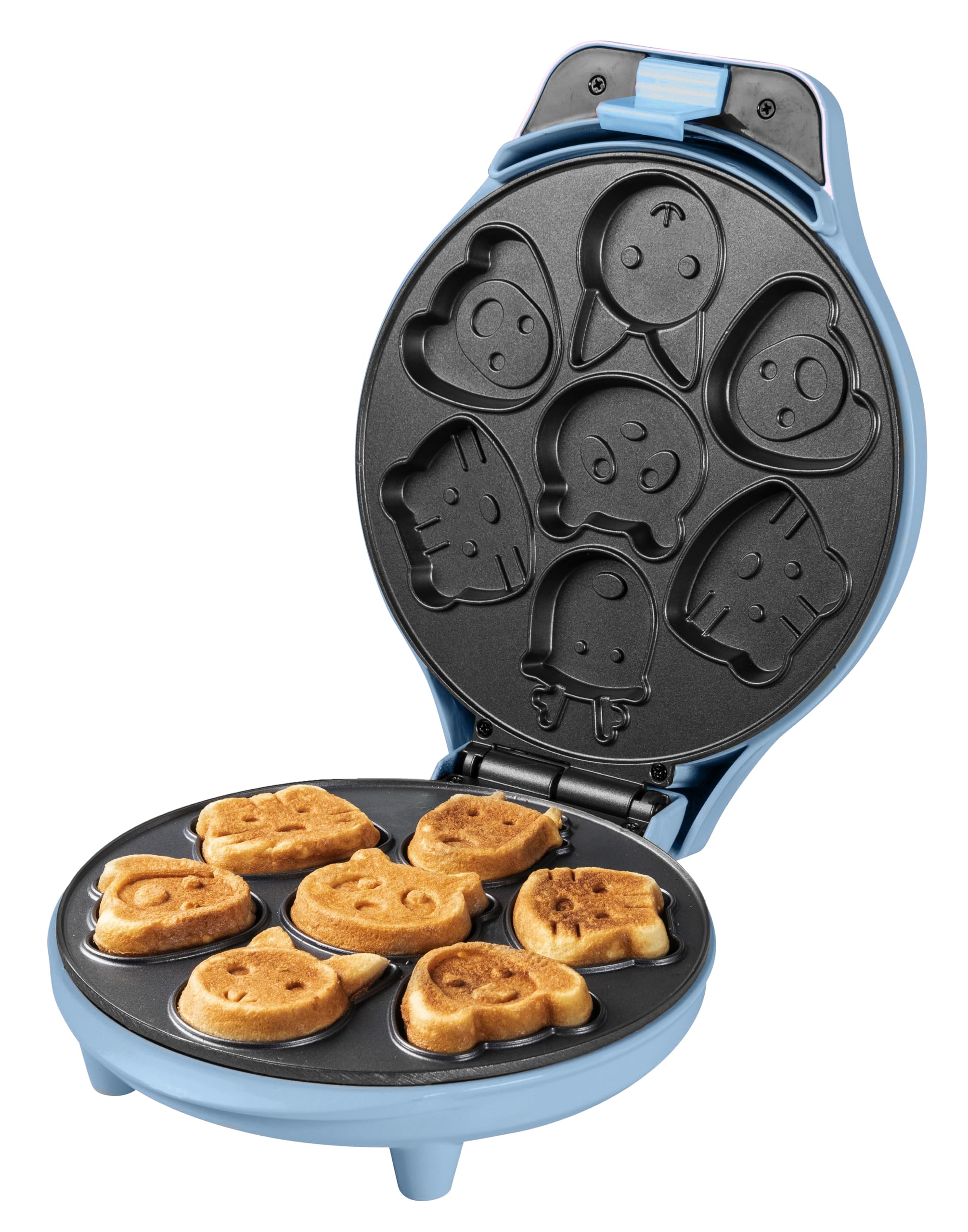 bestron-aaw700b-appareil-mini-cookies-aux-motifs-d-animaux-7-biscuits-gaufr-s-70 image 2