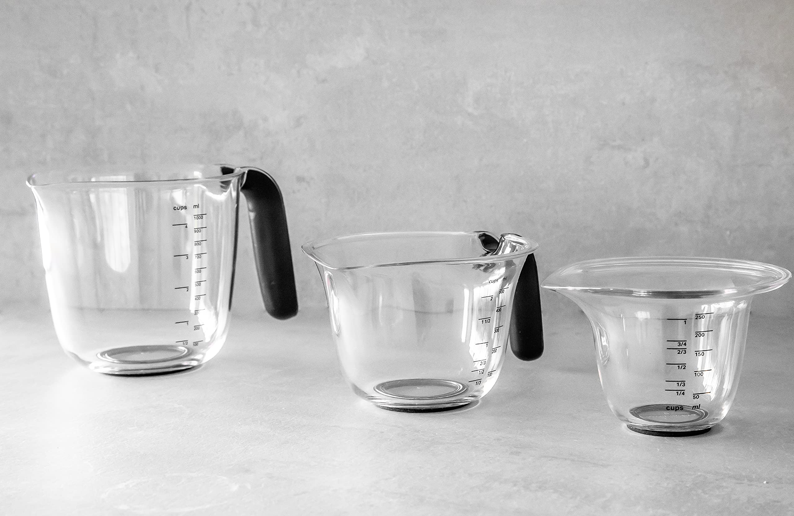 kitchenaid-set-de-3-pichets-mesurer-empilables-sans-bpa-1-l-500-ml-250-ml-gradua image 2