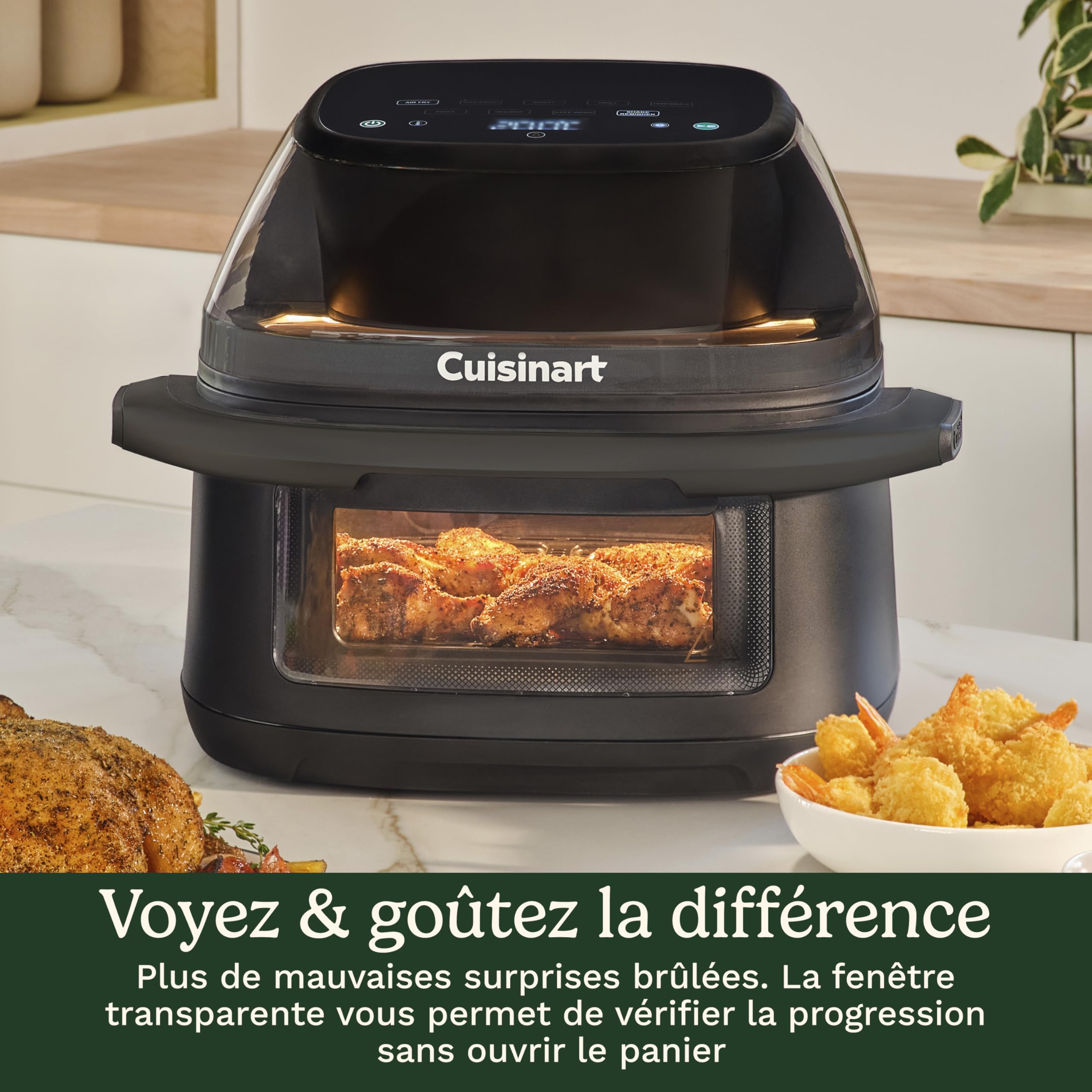 cuisinart-clearview-air-fryer-8-5-l-fen-tre-280-sans-pfas-8-en-1-230-c-1800w-pla image 2