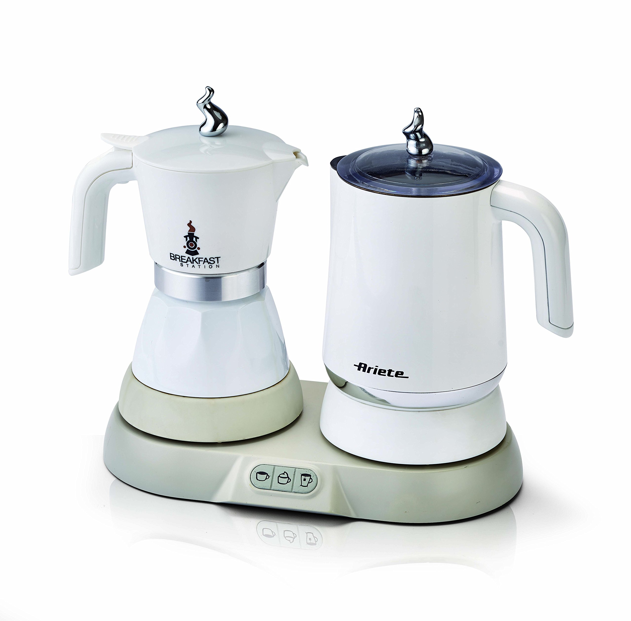 ariete-1344-breakfast-station-station-petit-d-jeuner-3-en-1-cafeti-re-mousseur-l image 2