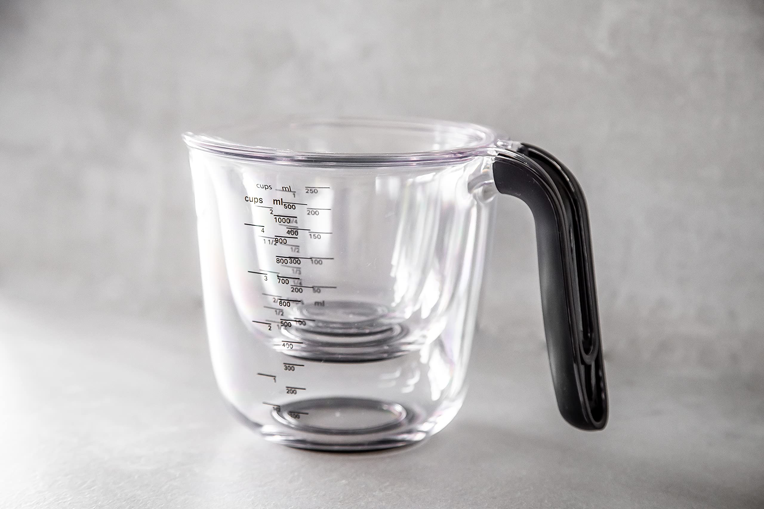 kitchenaid-set-de-3-pichets-mesurer-empilables-sans-bpa-1-l-500-ml-250-ml-gradua image 5
