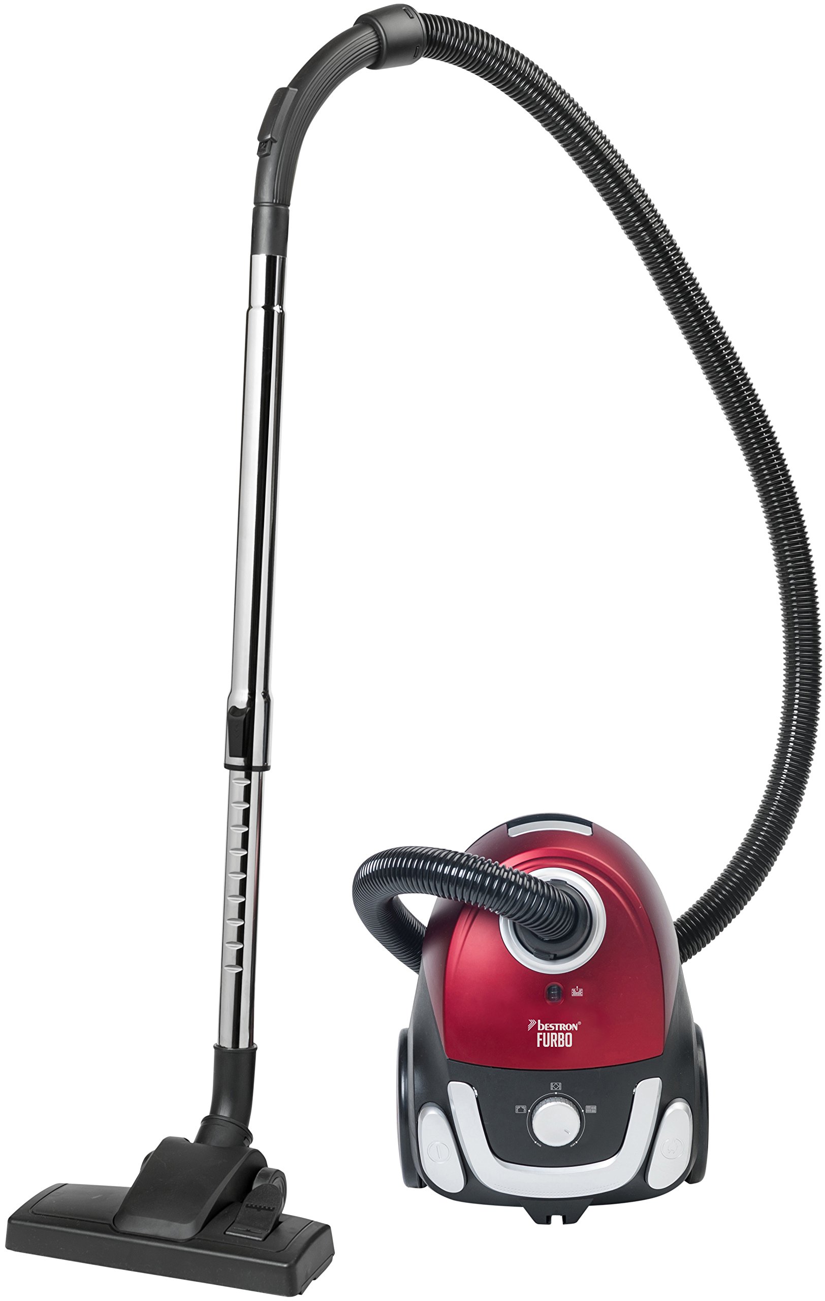 bestron-abg450rse-aspirateur-tra-neau-avec-sac-1-1-l-rayon-d-action-7-5-m-750-w- image 2