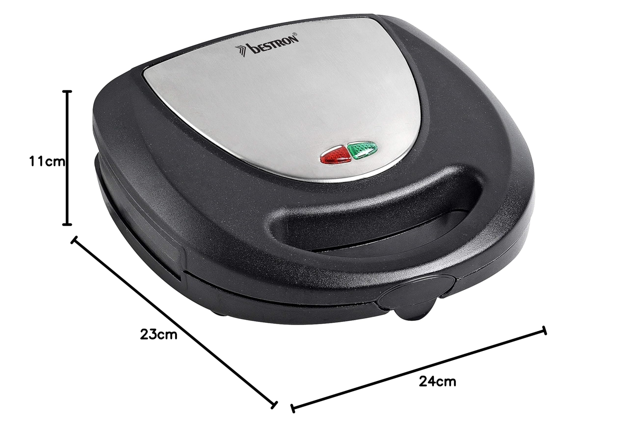 bestron-asm8010-gril-de-contact-3-en-1-antiadh-sif-760-w-plaques-interchangeable image 7