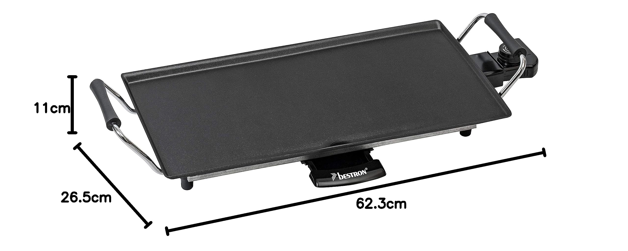 bestron-abp602-plancha-lectrique-teppanyaki-47-5-x-25-5-cm-antiadh-sive-2000-w-t image 5